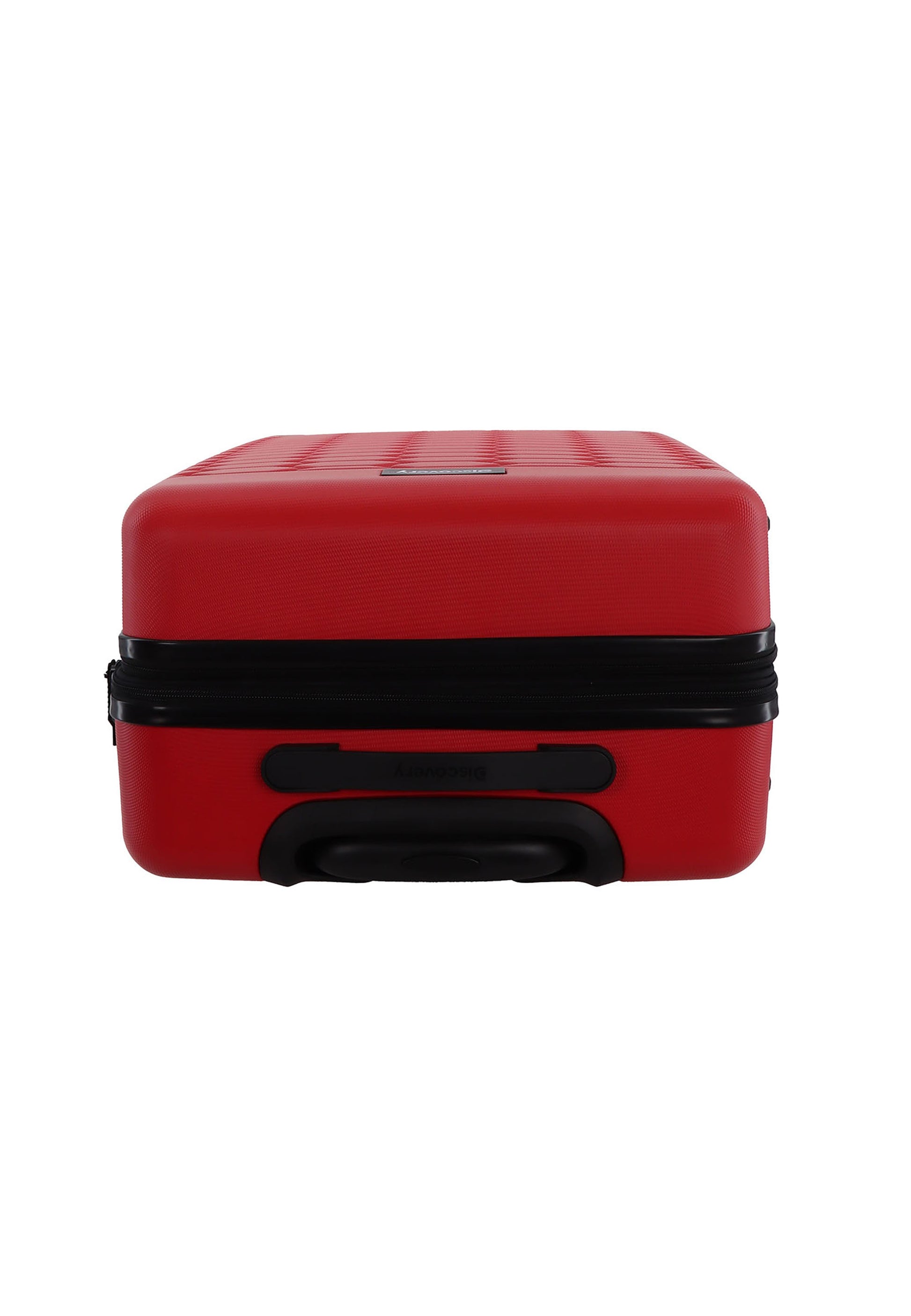 Discovery - Reptile Hartschalenkoffer / Trolley / Reisekoffer - 67 cm - (Medium) - Rot