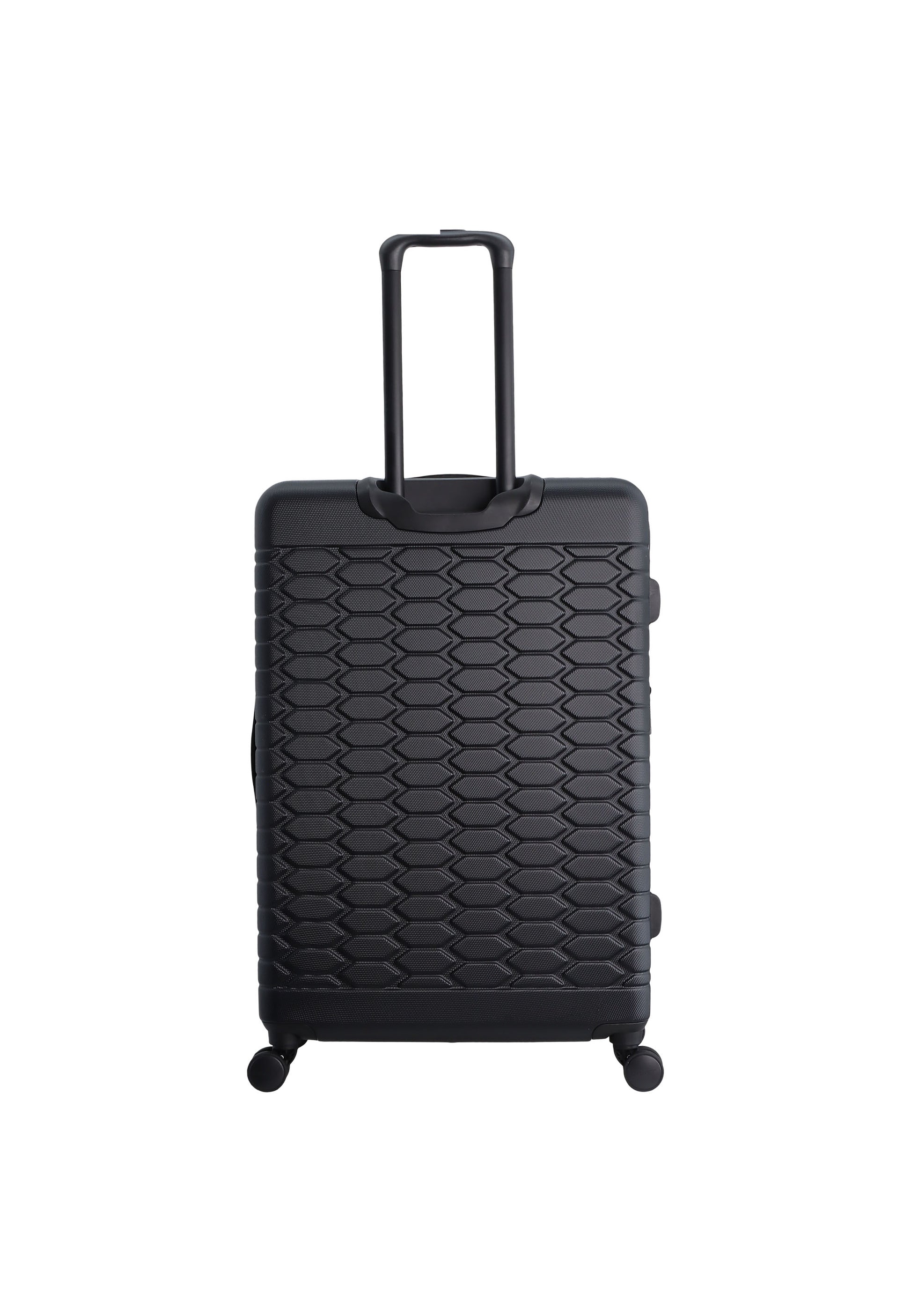 Discovery - Reptile Hartschalenkoffer / Trolley / Reisekoffer - 77 cm - (Large) - Schwarz