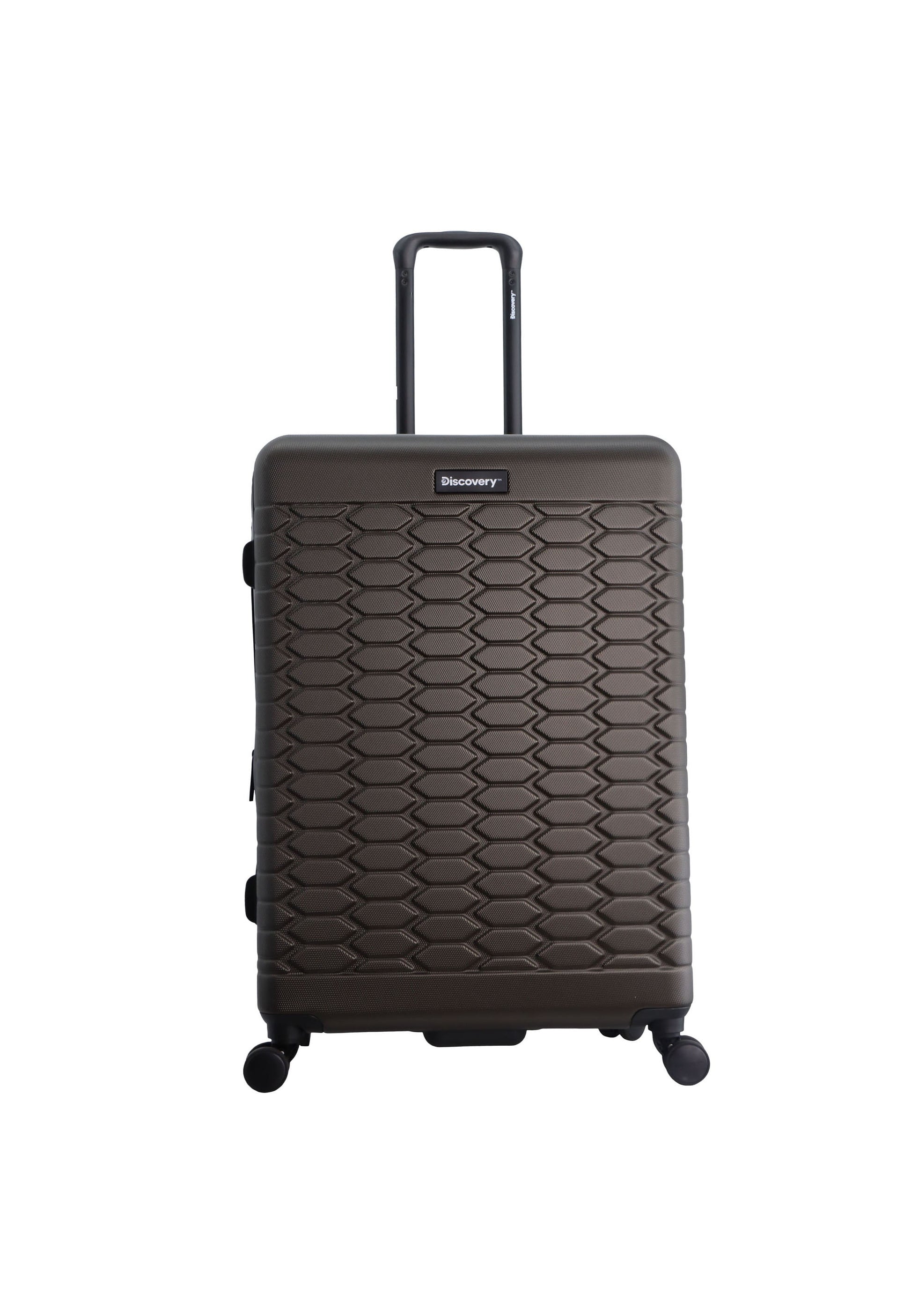 Discovery - Reptile Hartschalenkoffer / Trolley / Reisekoffer - 77 cm - (Large) - Khaki
