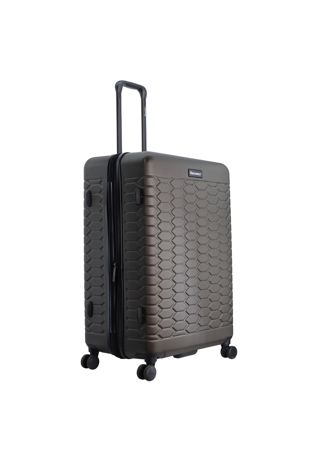 Discovery - Reptile Hartschalenkoffer / Trolley / Reisekoffer - 77 cm - (Large) - Khaki
