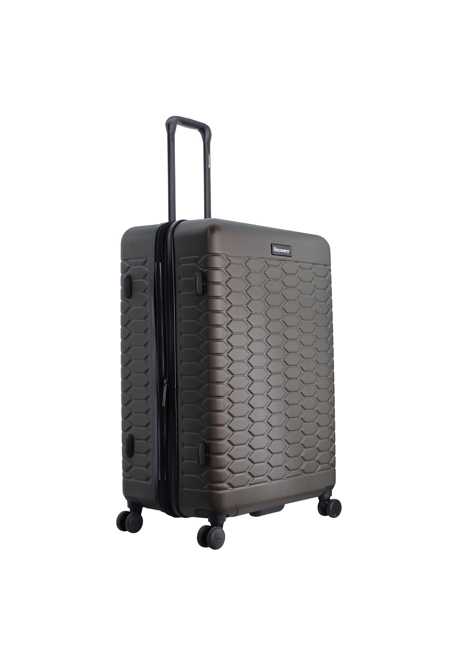 Discovery - Reptile Hartschalenkoffer / Trolley / Reisekoffer - 77 cm - (Large) - Khaki