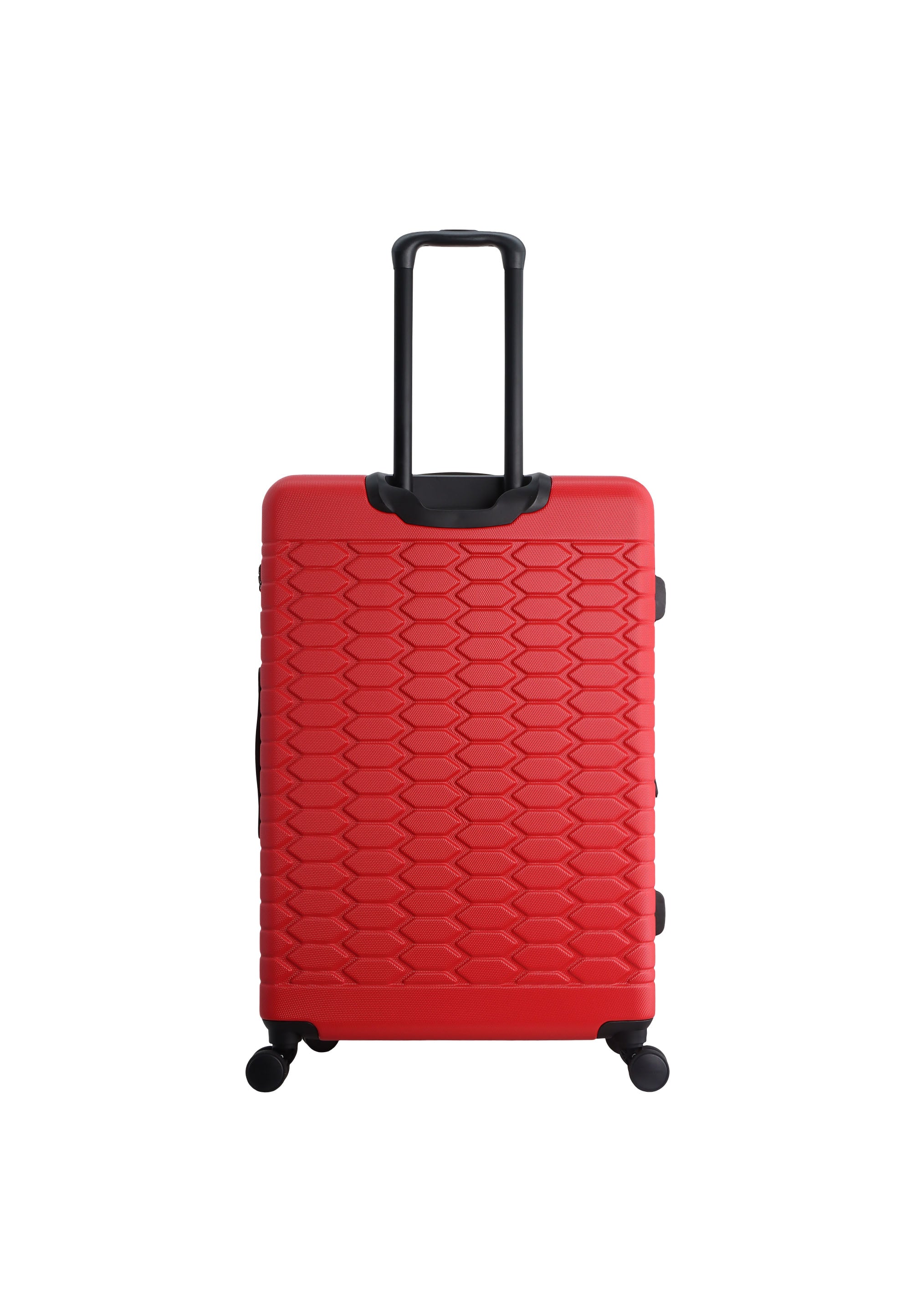 Discovery - Reptile Hartschalenkoffer / Trolley / Reisekoffer - 77 cm - (Large) - Rot
