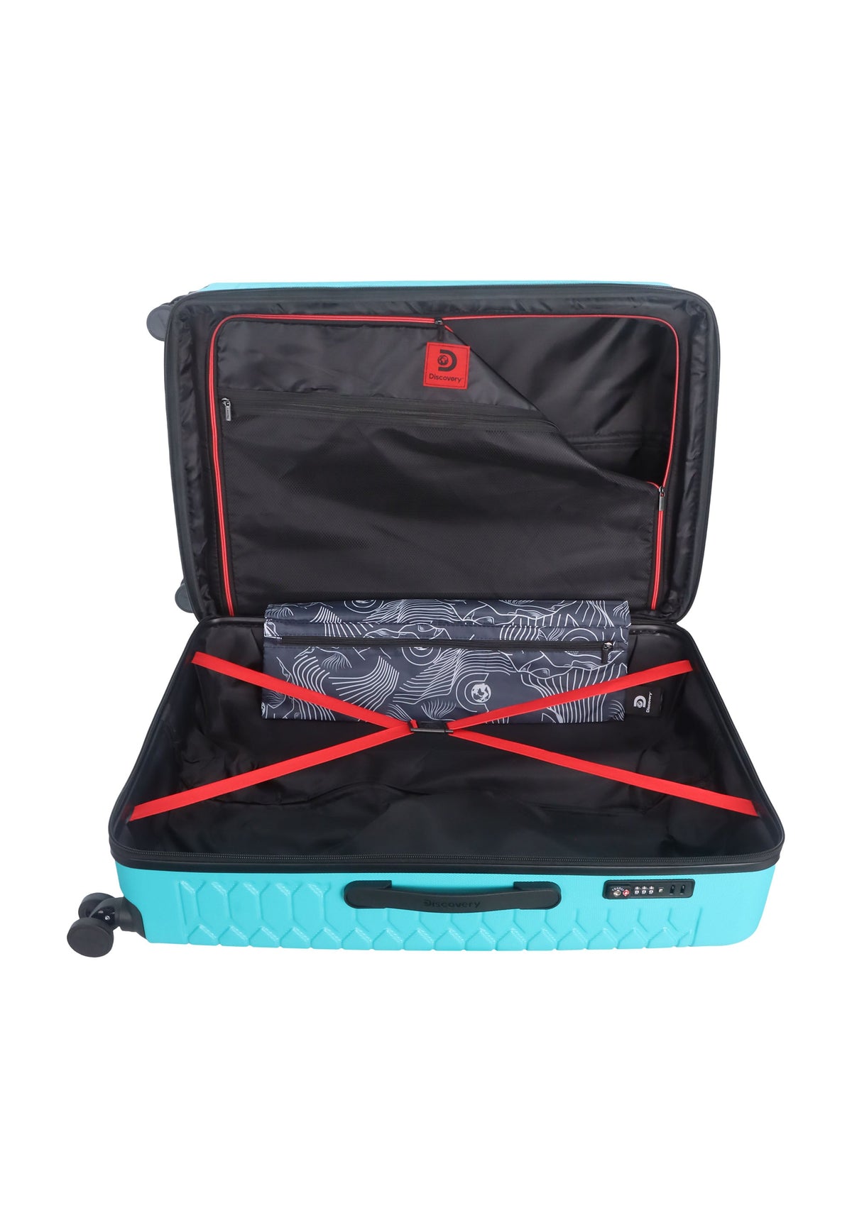 Discovery Reptile Hartschalen-Kofferset 3-teilig S/M/L Türkis – Produktansicht 13
