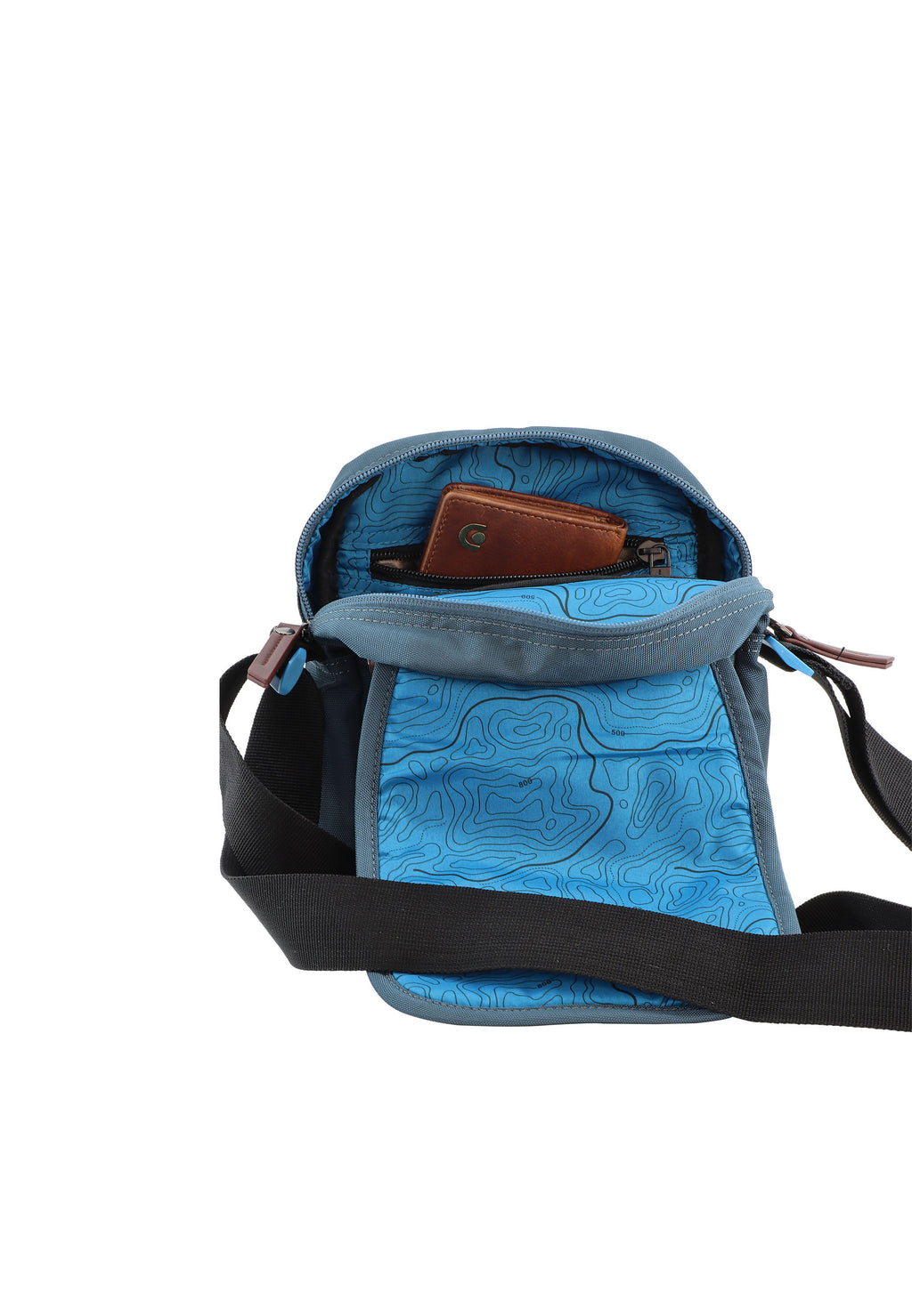 Discovery - Icon Schultertasche / Umhängetasche - 2,8L - Blau