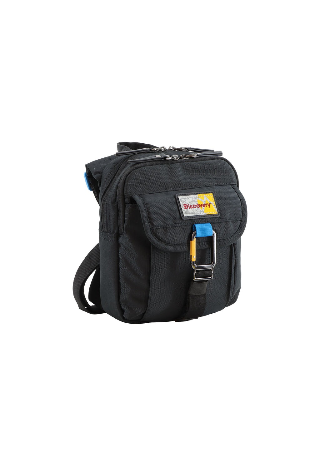 Discovery - Icon Schultertasche / Umhängetasche - 3L - Schwarz