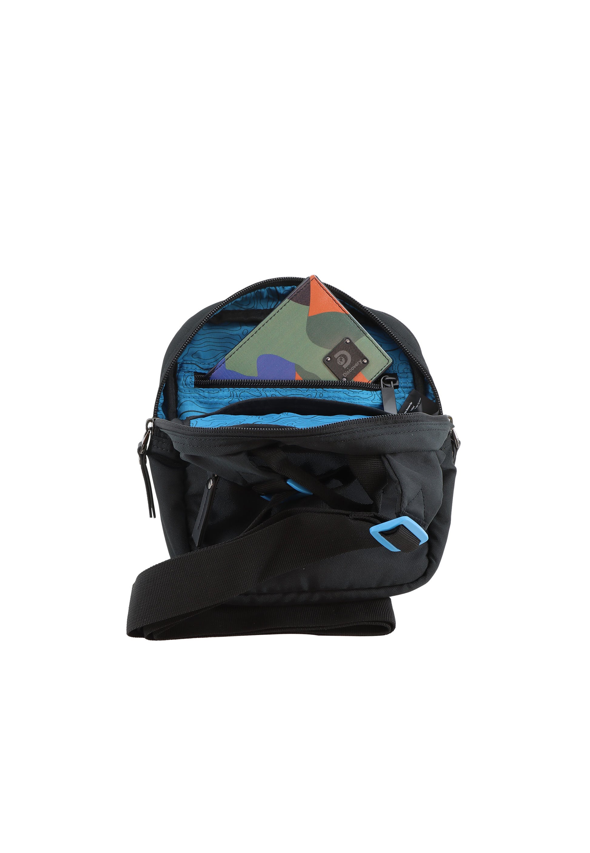 Discovery - Icon Schultertasche / Umhängetasche - 3L - Schwarz