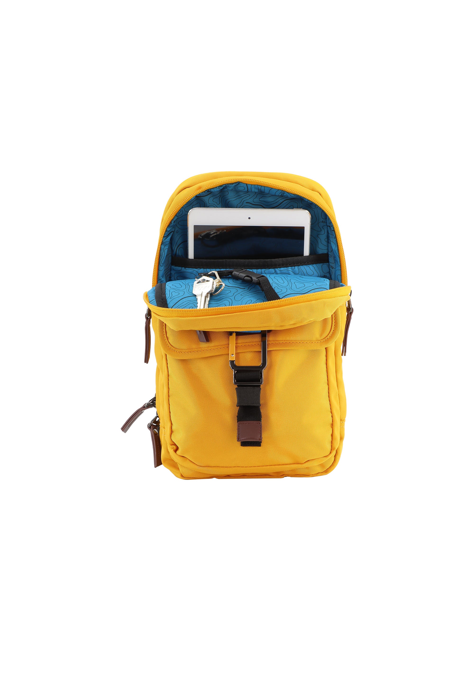 Discovery - Icon | Rucksack mit einem Riemen | Gelb