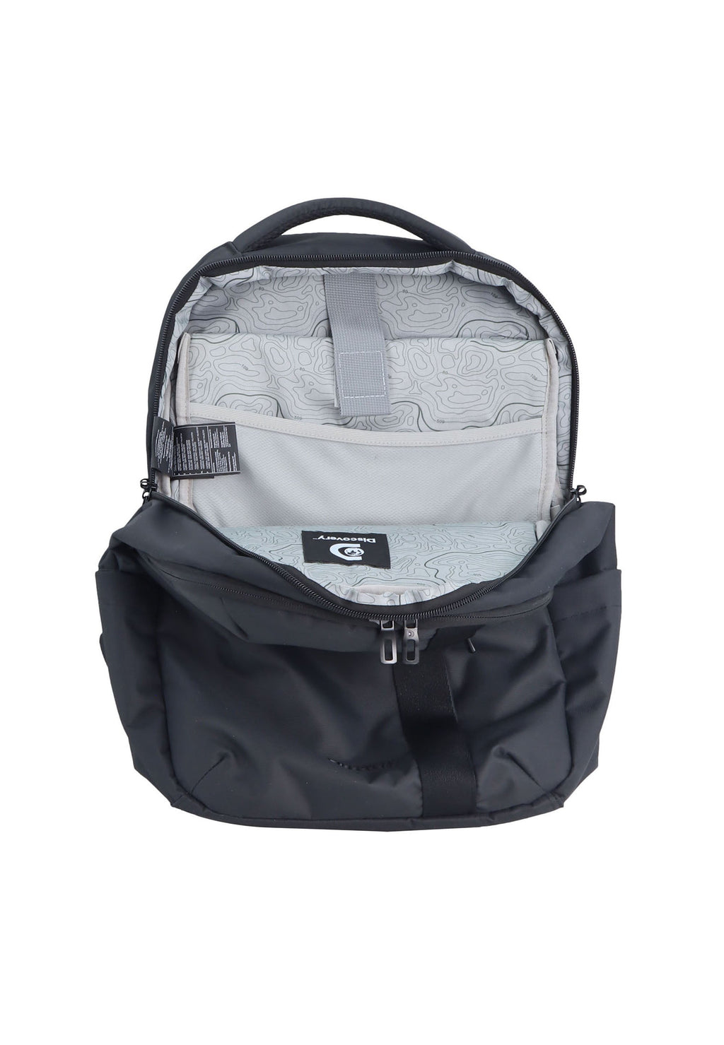 Discovery Downtown Laptop-Rucksack 14 L Schwarz – Produktansicht 7