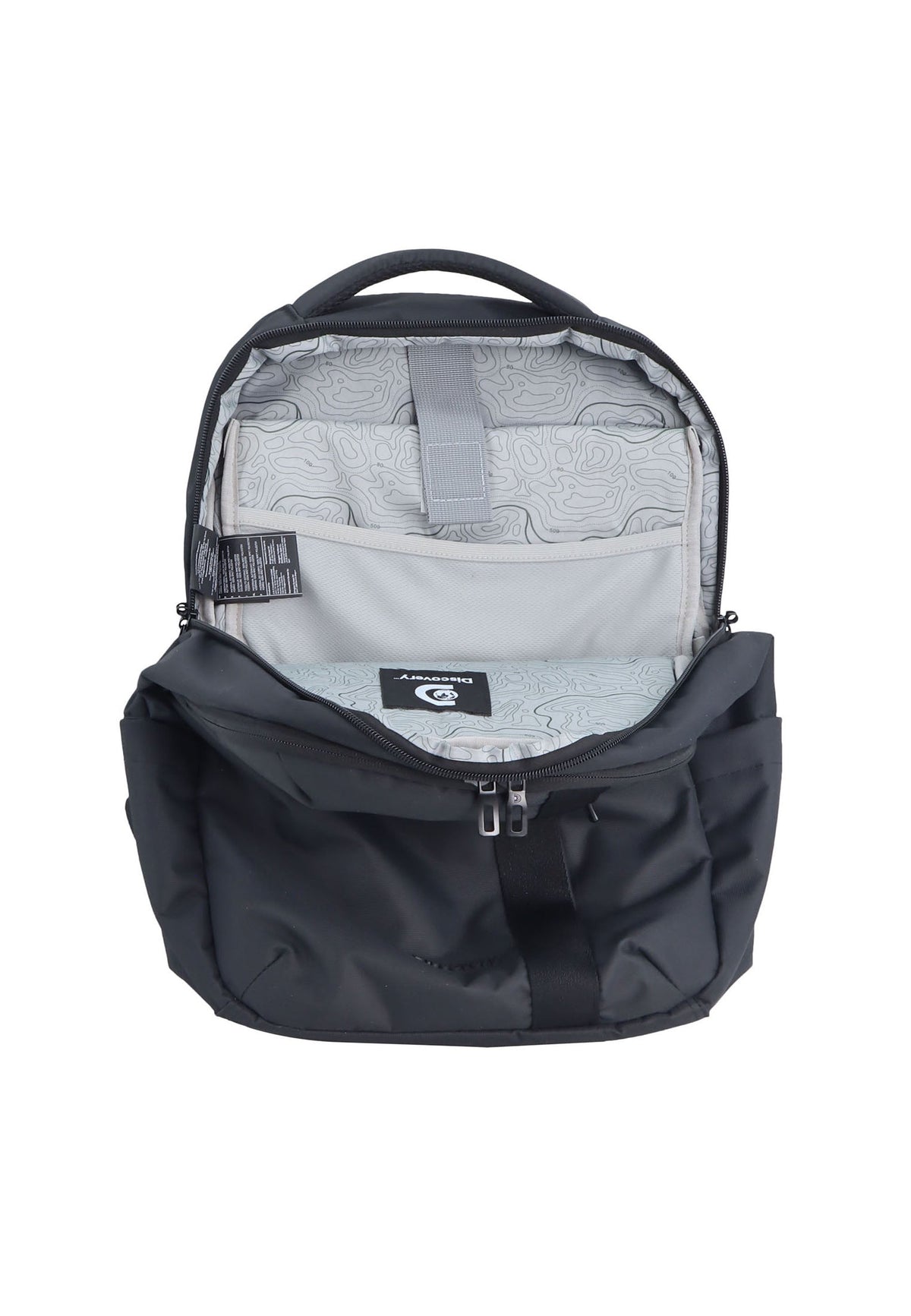 Discovery Downtown Laptop-Rucksack 14 L Schwarz – Produktansicht 7