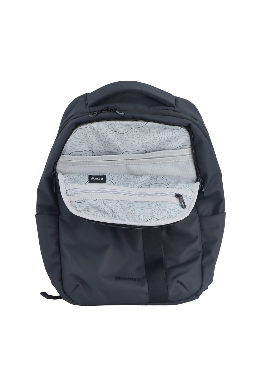 Discovery Downtown Laptop-Rucksack 14 L Schwarz – Produktansicht 8