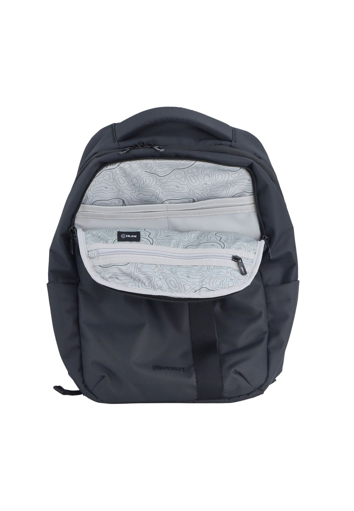 Discovery Downtown Laptop-Rucksack 14 L Schwarz – Produktansicht 8
