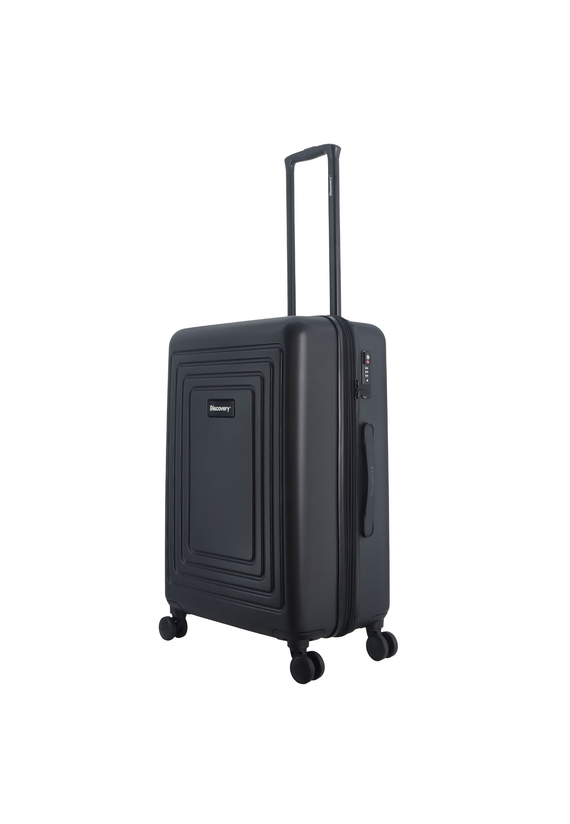 Discovery Coast Hartschalenkoffer / Trolley / Reiskoffer - (Medium) Schwarz