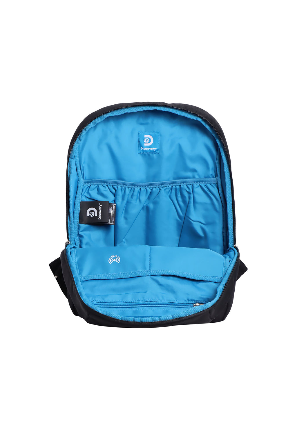 kleiner Rucksack mit einem Fach für ein Tablet und nützlichen Fächern für Schlüssel und Ähnliches.