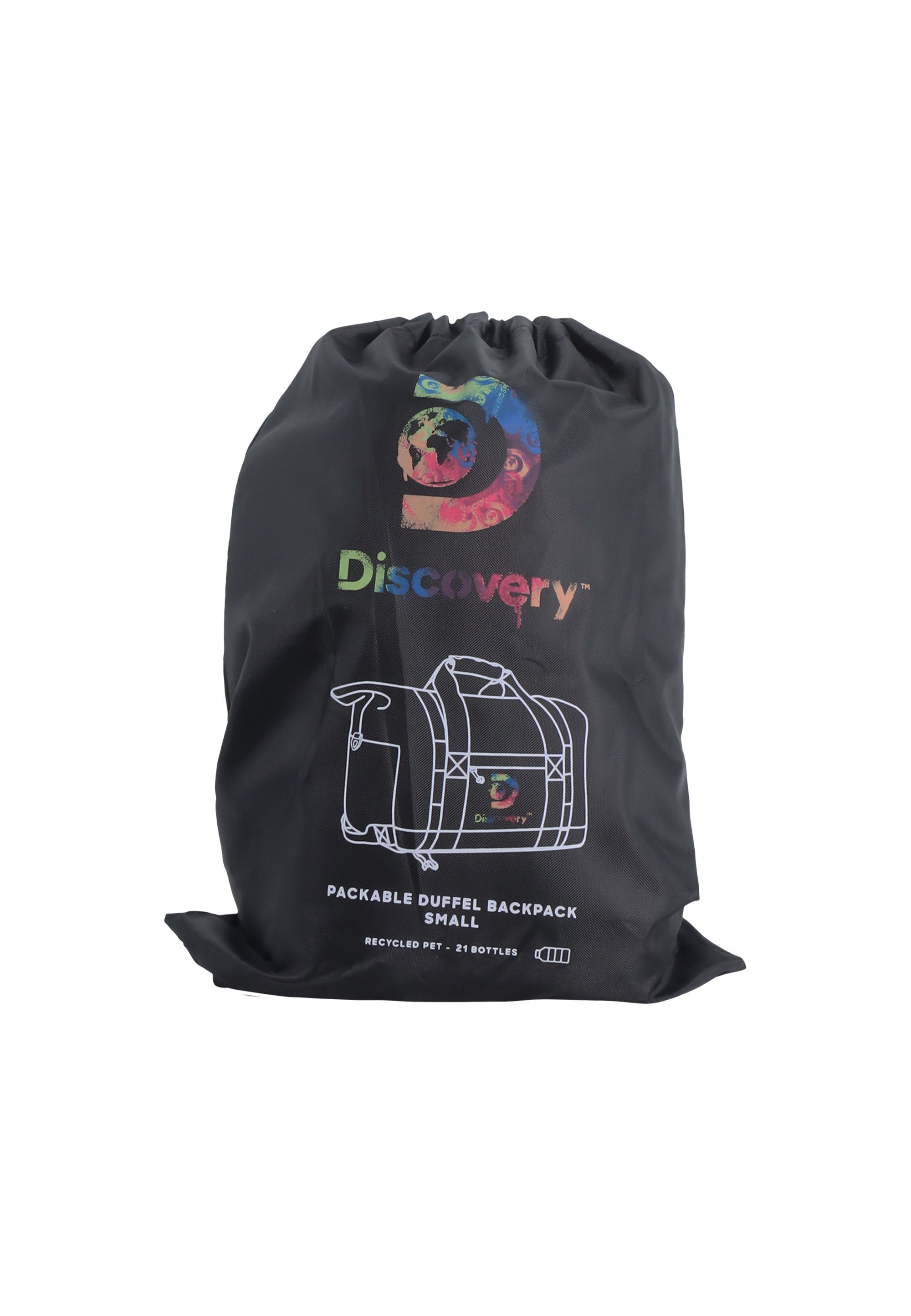 Discovery Drive 50cm Seesack / Reisetasche / Sporttasche Schwarz