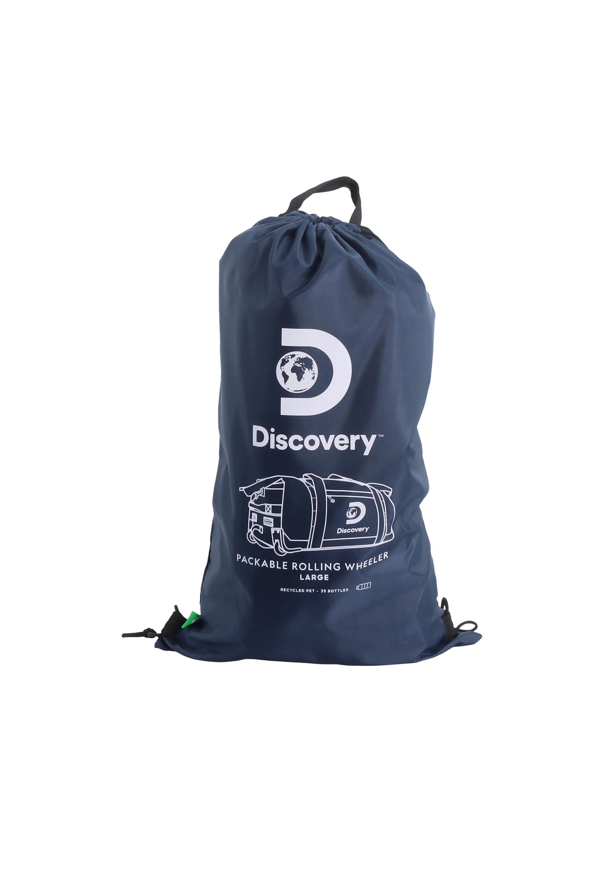 Discovery Drive 85cm  Rollentasche / Trollytasche / Reisetasche mit Rollen Blau