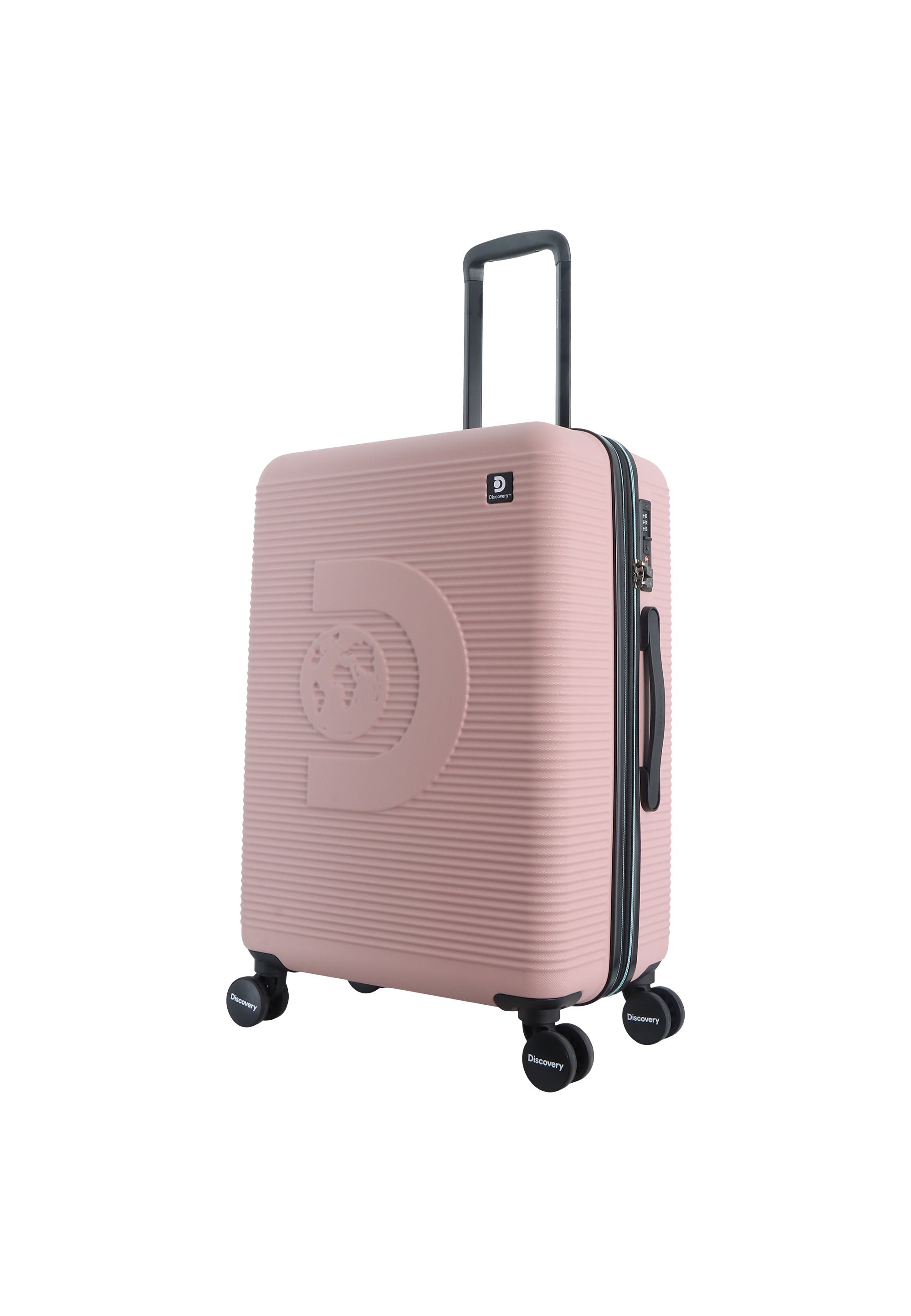 Discovery Eclipse Hartschalenkoffer / Trolley / Reiskoffer - (Medium) Rosa