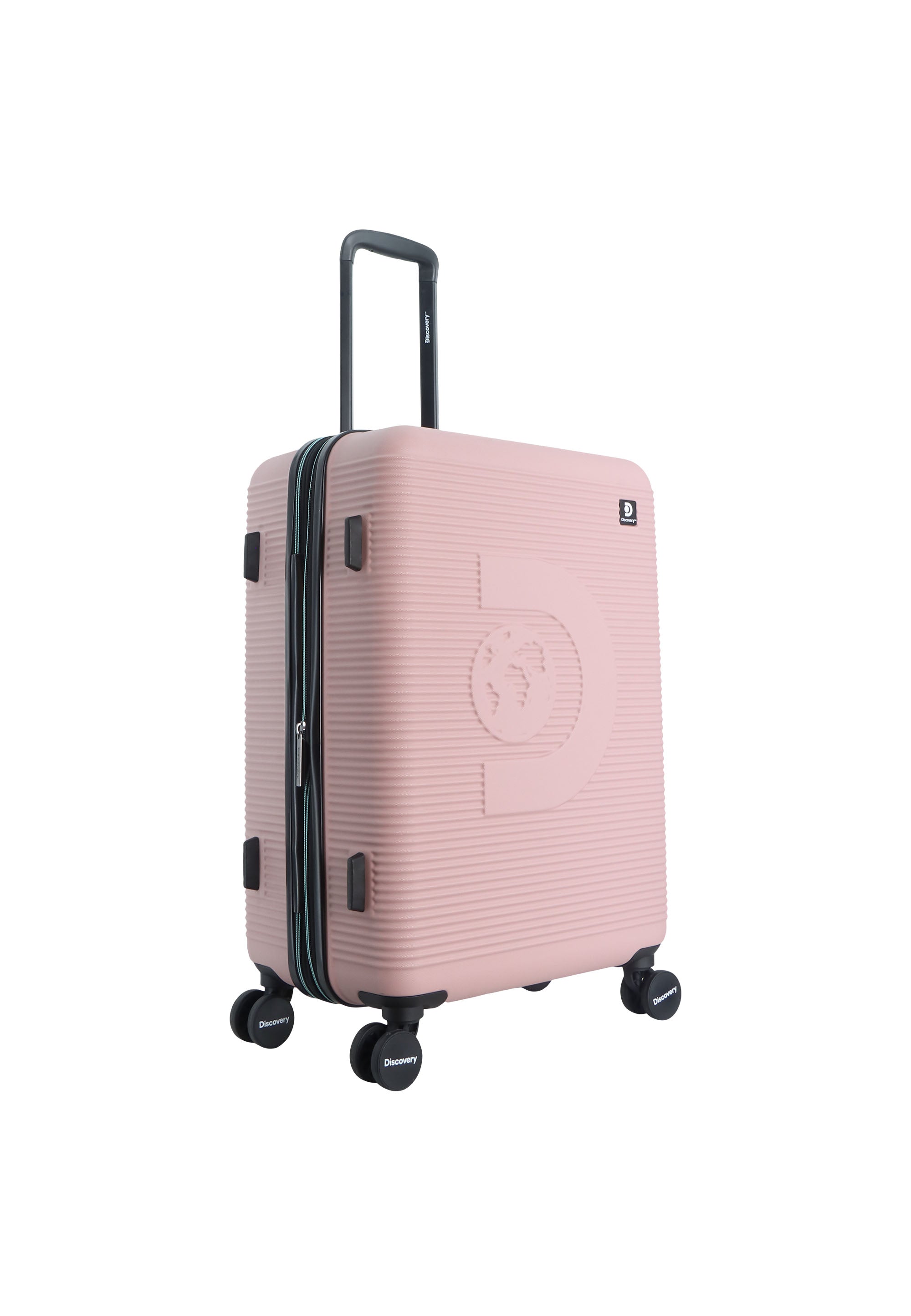 Discovery Eclipse Hartschalenkoffer / Trolley / Reiskoffer - (Medium) Rosa