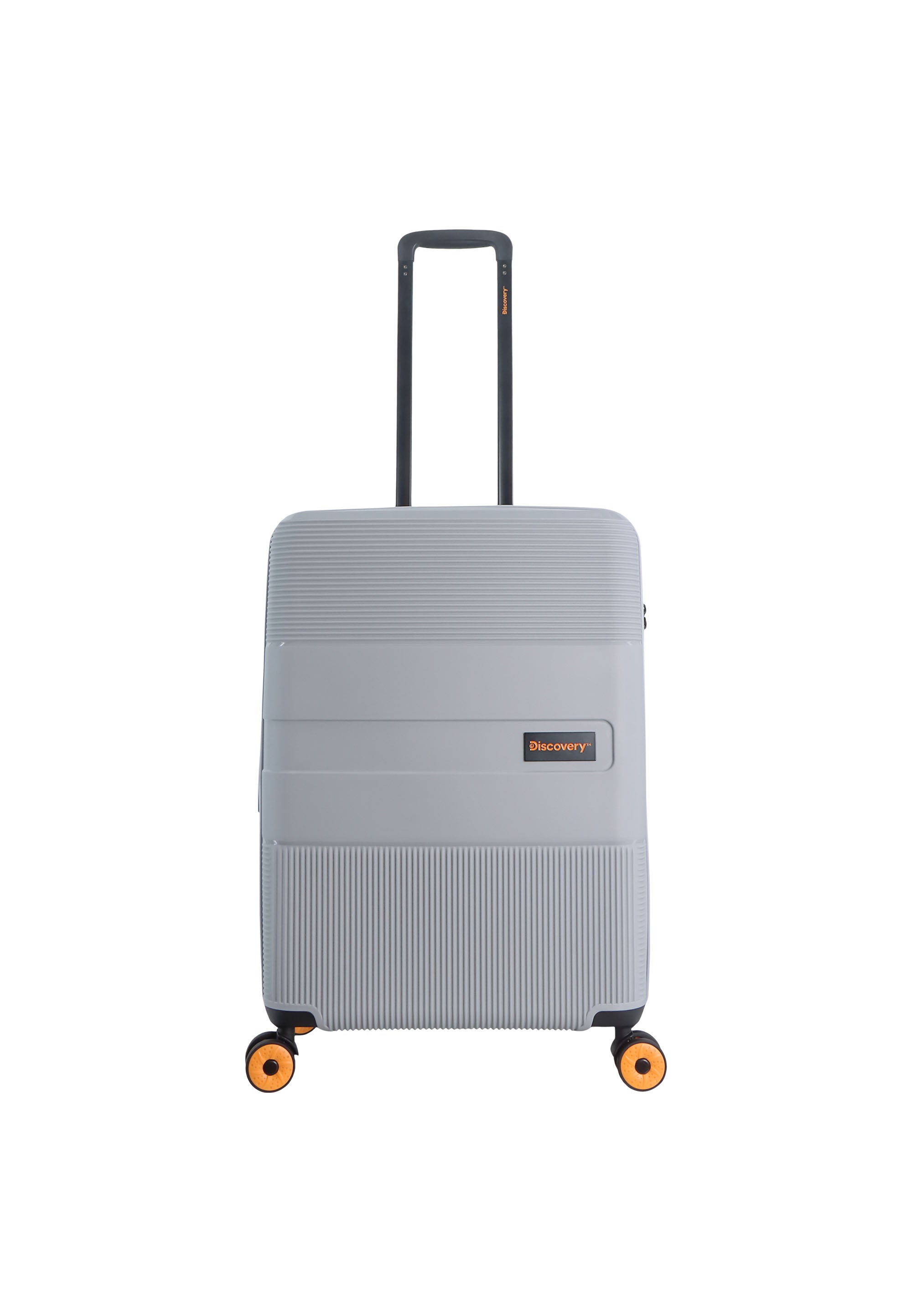 Discovery Trails Hartschalenkoffer / Trolley / Reiskoffer - (Medium) Silver