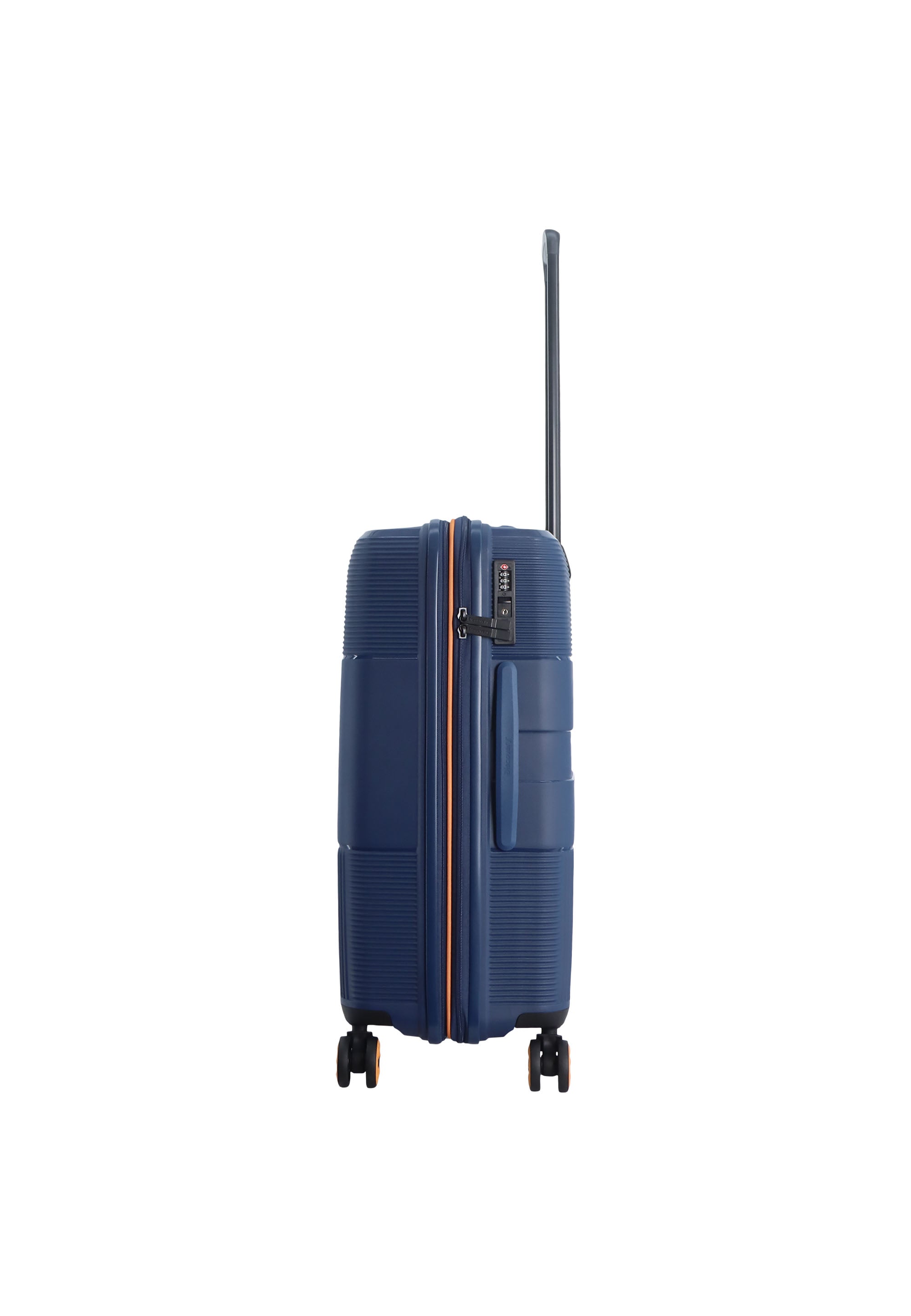 Discovery Trails Hartschalenkoffer / Trolley / Reiskoffer - (Medium) Marine Blau