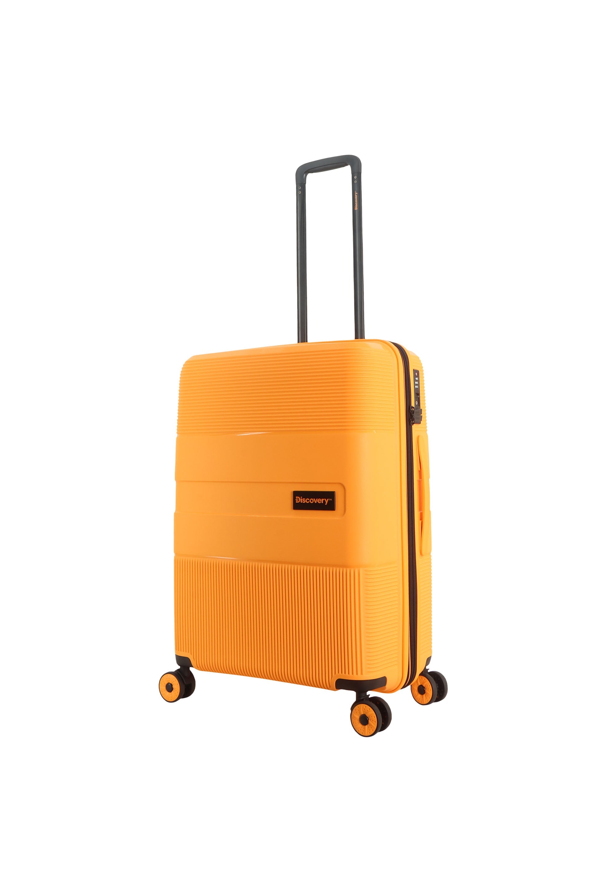 Discovery Trails Hartschalenkoffer / Trolley / Reiskoffer - (Medium) Orange