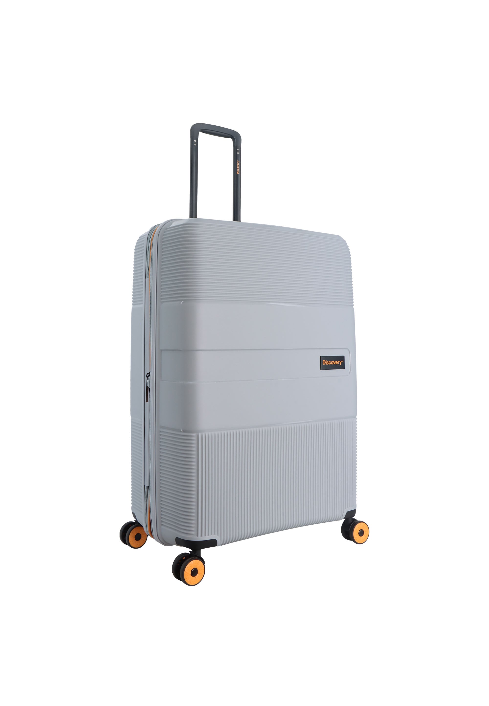 Discovery Trails Hartschalenkoffer / Trolley / Reiskoffer - (Large) Silver