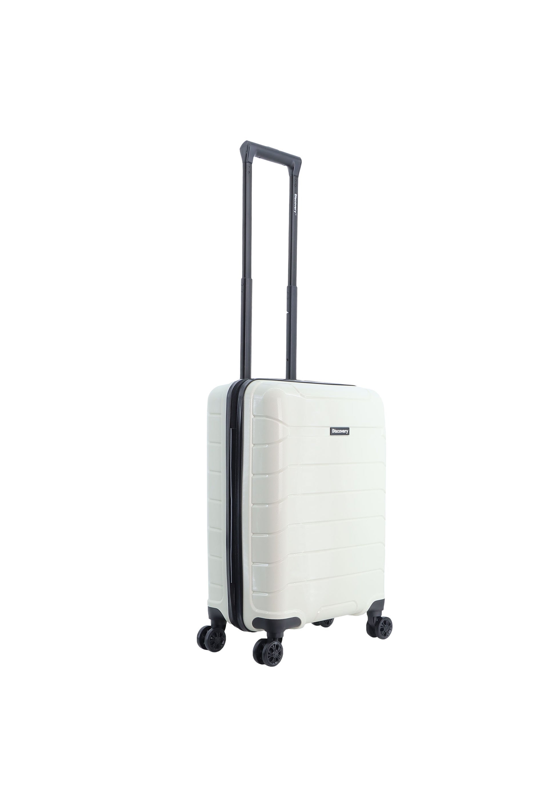 Discovery - Skyward Handgepäck Hartschalenkoffer / Trolley / Reisekoffer - 55cm - (Small) - Weiß