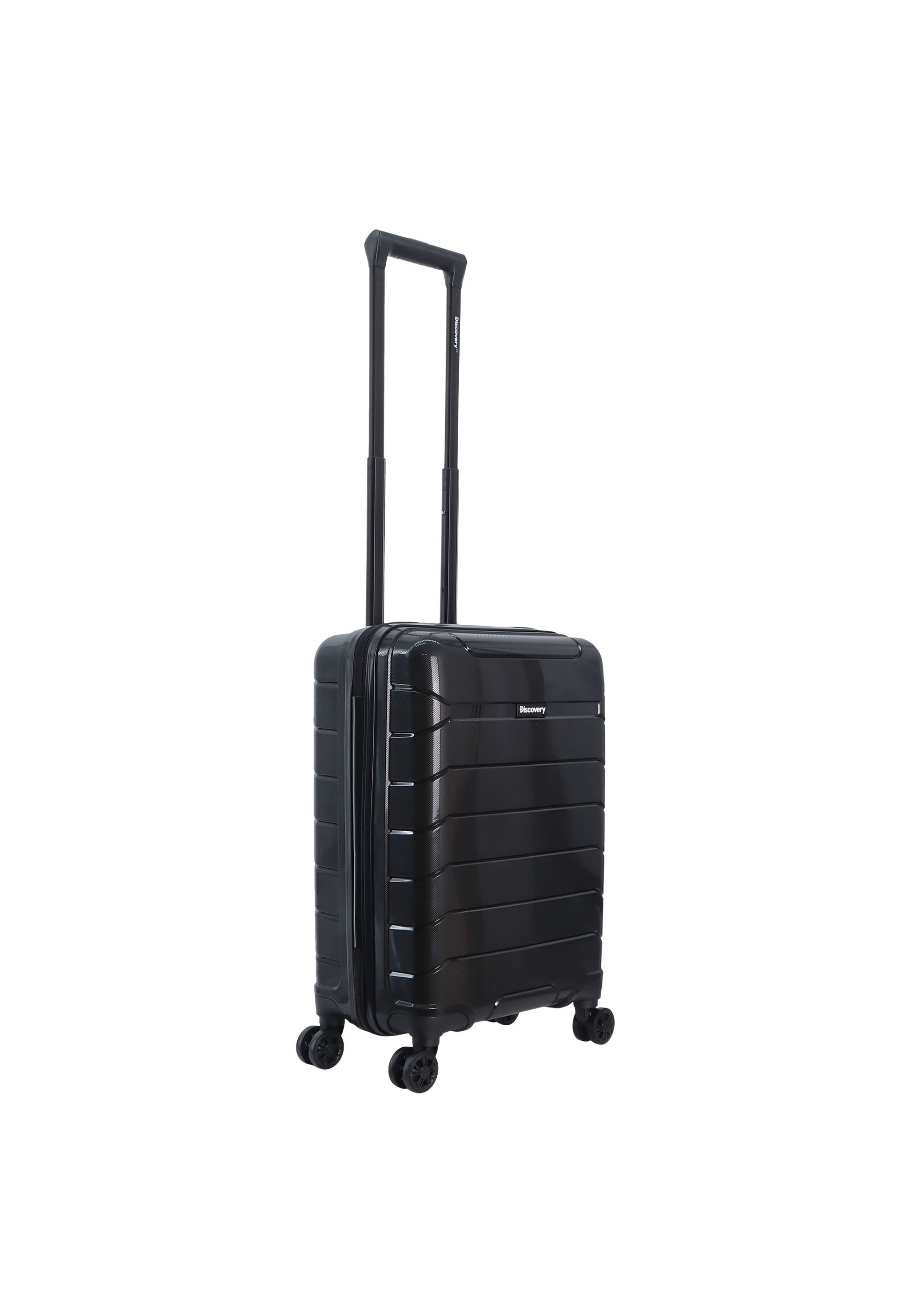 Discovery - Skyward Handgepäck Hartschalenkoffer / Trolley / Reisekoffer - 55cm - (Small) - Schwarz