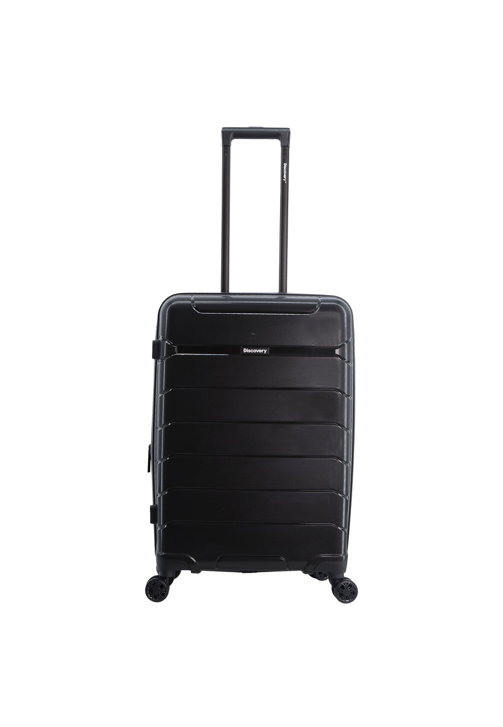 Discovery Skyward Hartschalen-Kofferset / Trolley-Set / Reisekofferset - (S/M/L) - Schwarz