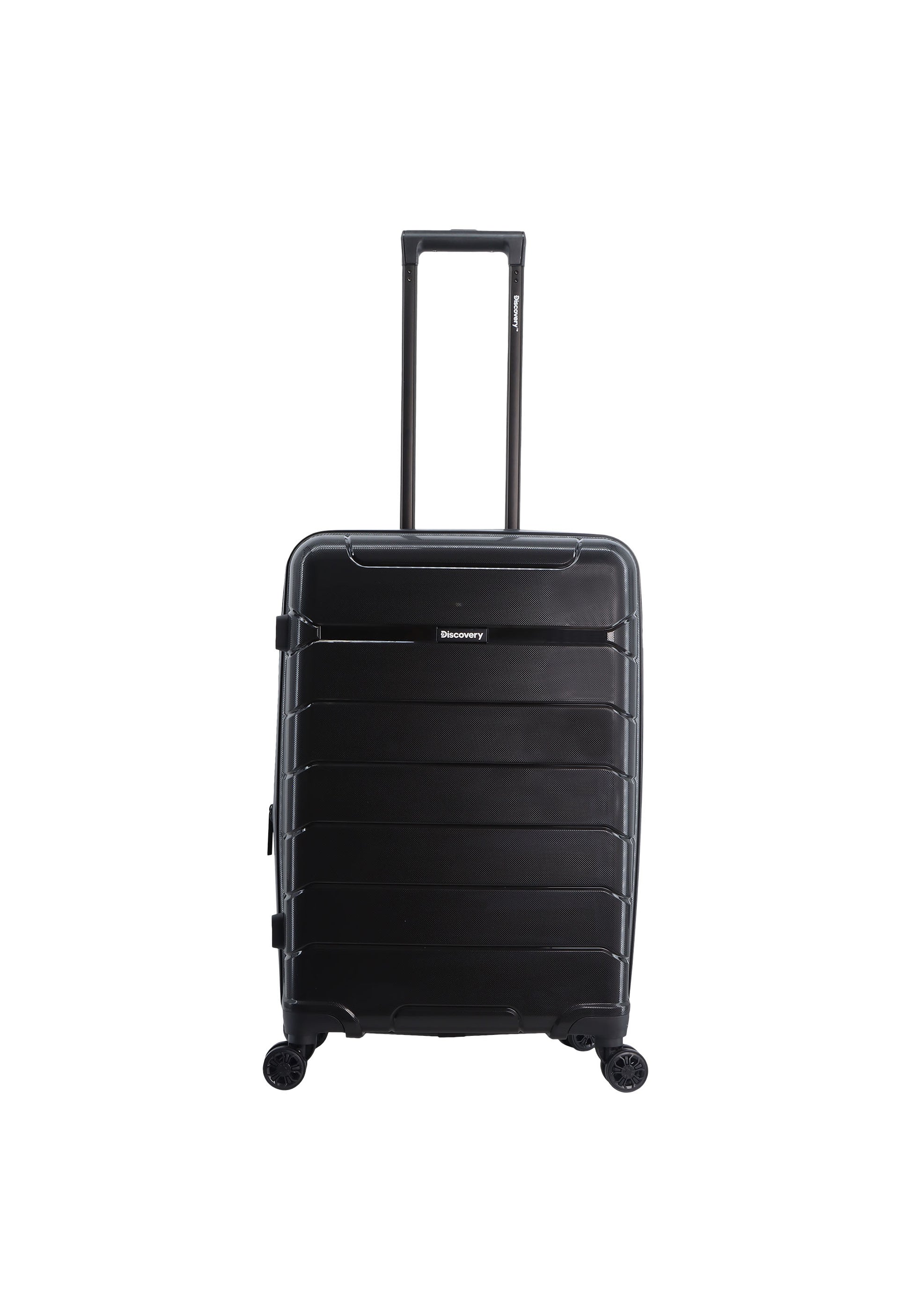 Discovery Skyward Hartschalen-Kofferset / Trolley-Set / Reisekofferset - (S/M/L) - Schwarz