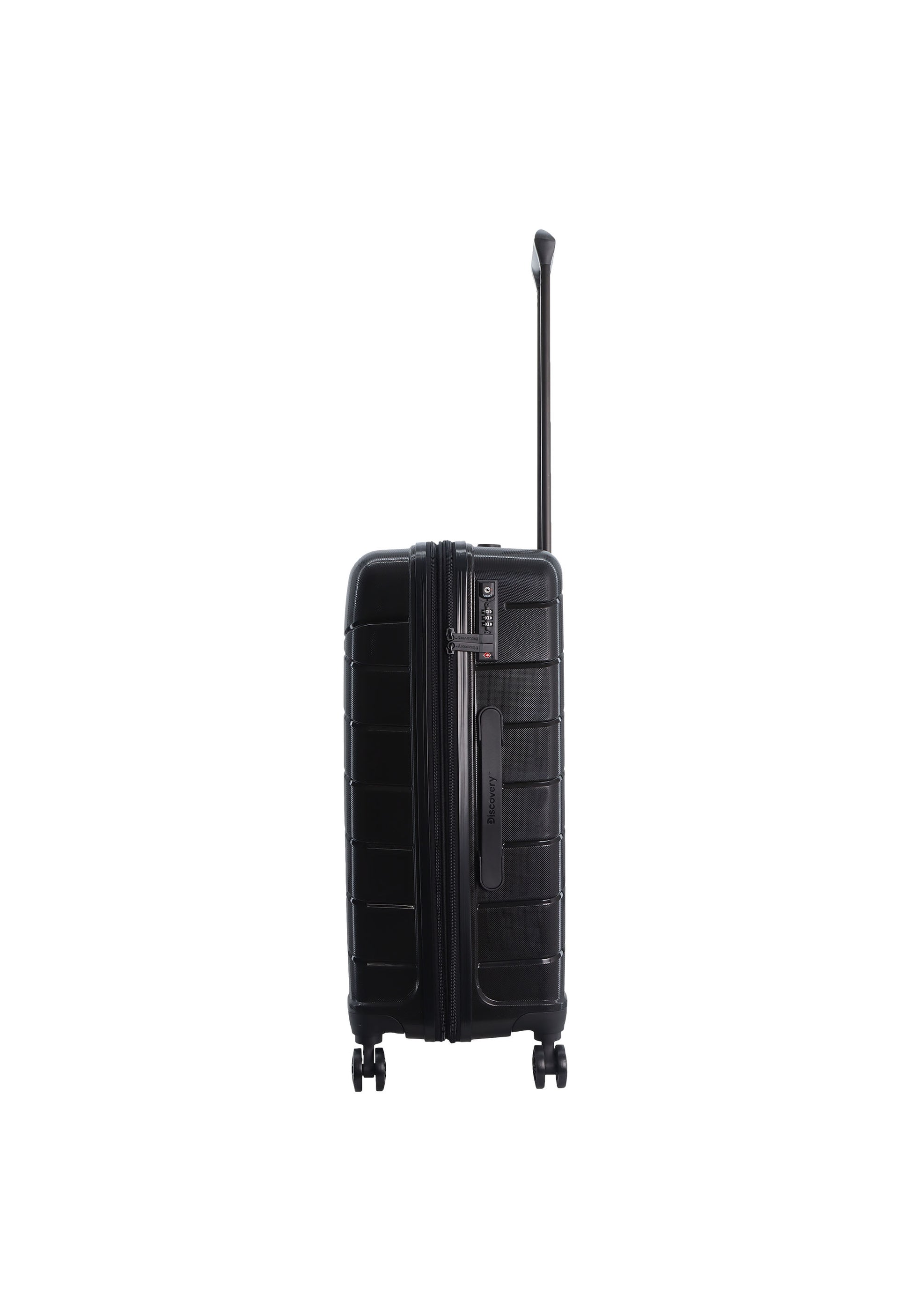 Discovery - Skyward Hartschalenkoffer / Trolley / Reisekoffer - 65 cm - (Medium) - Schwarz
