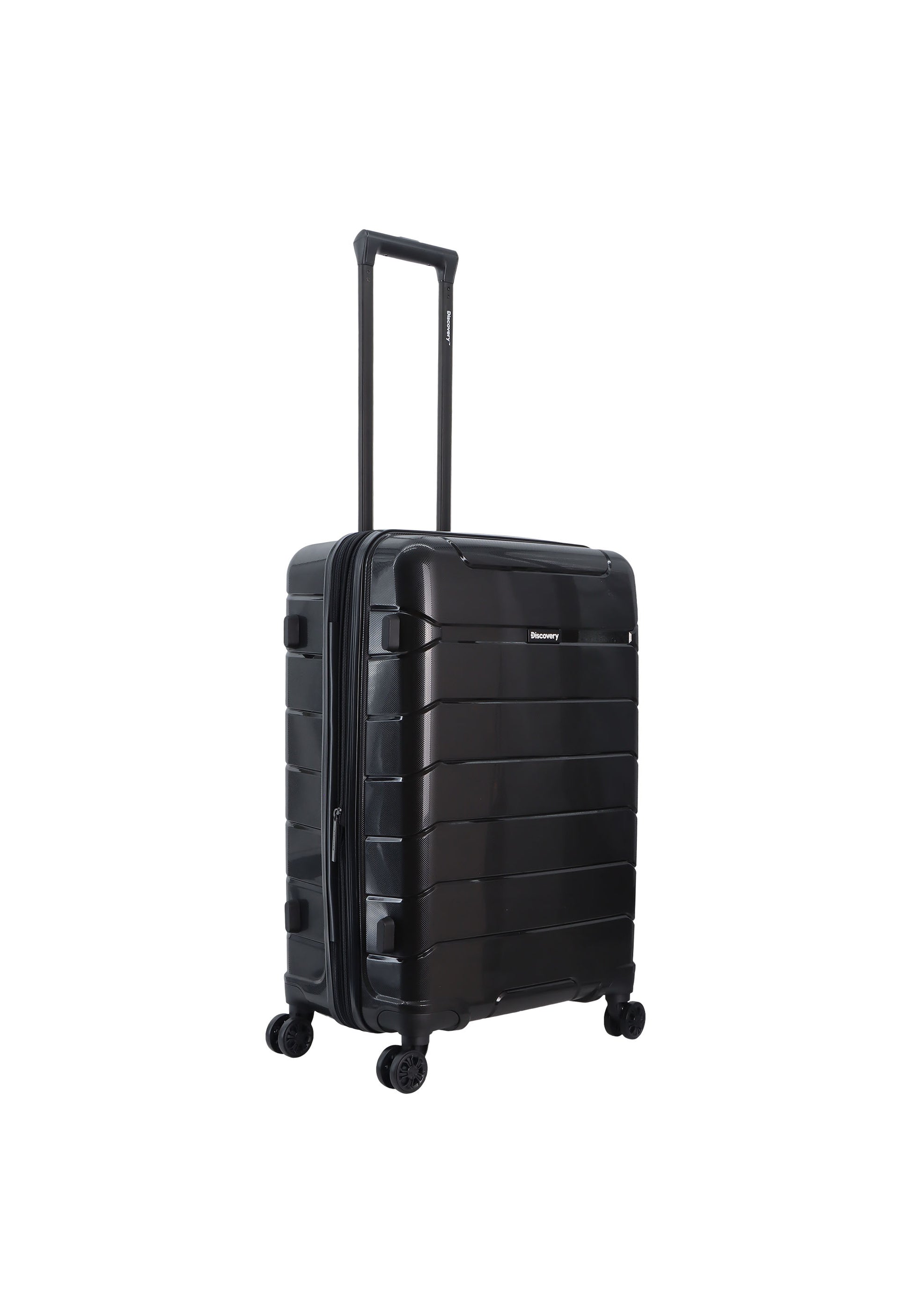 Discovery - Skyward Hartschalenkoffer / Trolley / Reisekoffer - 65 cm - (Medium) - Schwarz
