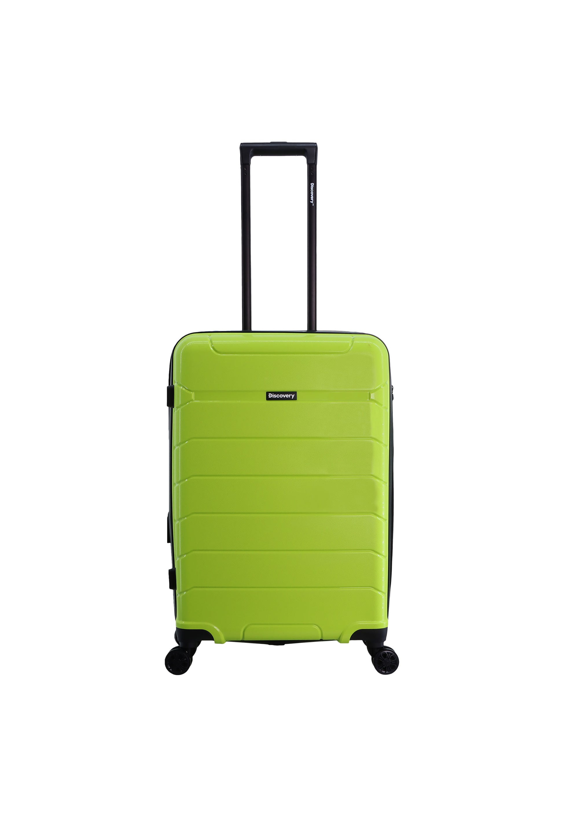 Discovery Skyward Hartschalen-Kofferset / Trolley-Set / Reisekofferset - (S/M/L) - Lime-grün
