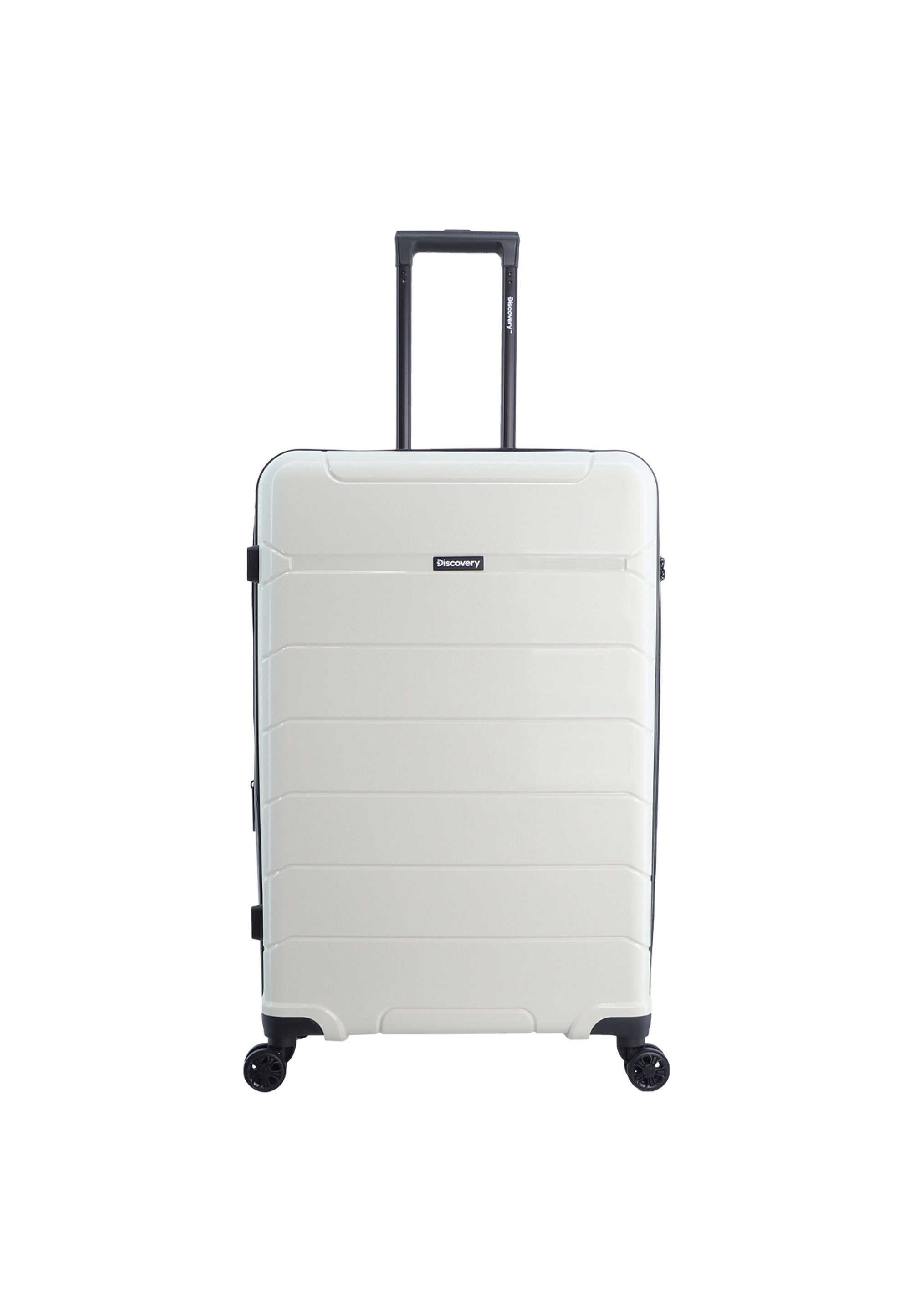 Discovery - Skyward Hartschalenkoffer / Trolley / Reisekoffer - 75cm - (Large) - Weiß