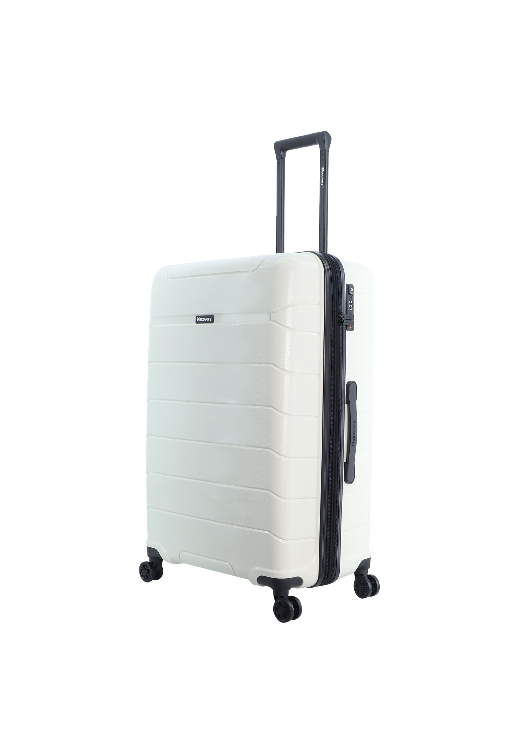 Discovery - Skyward Hartschalenkoffer / Trolley / Reisekoffer - 75cm - (Large) - Weiß