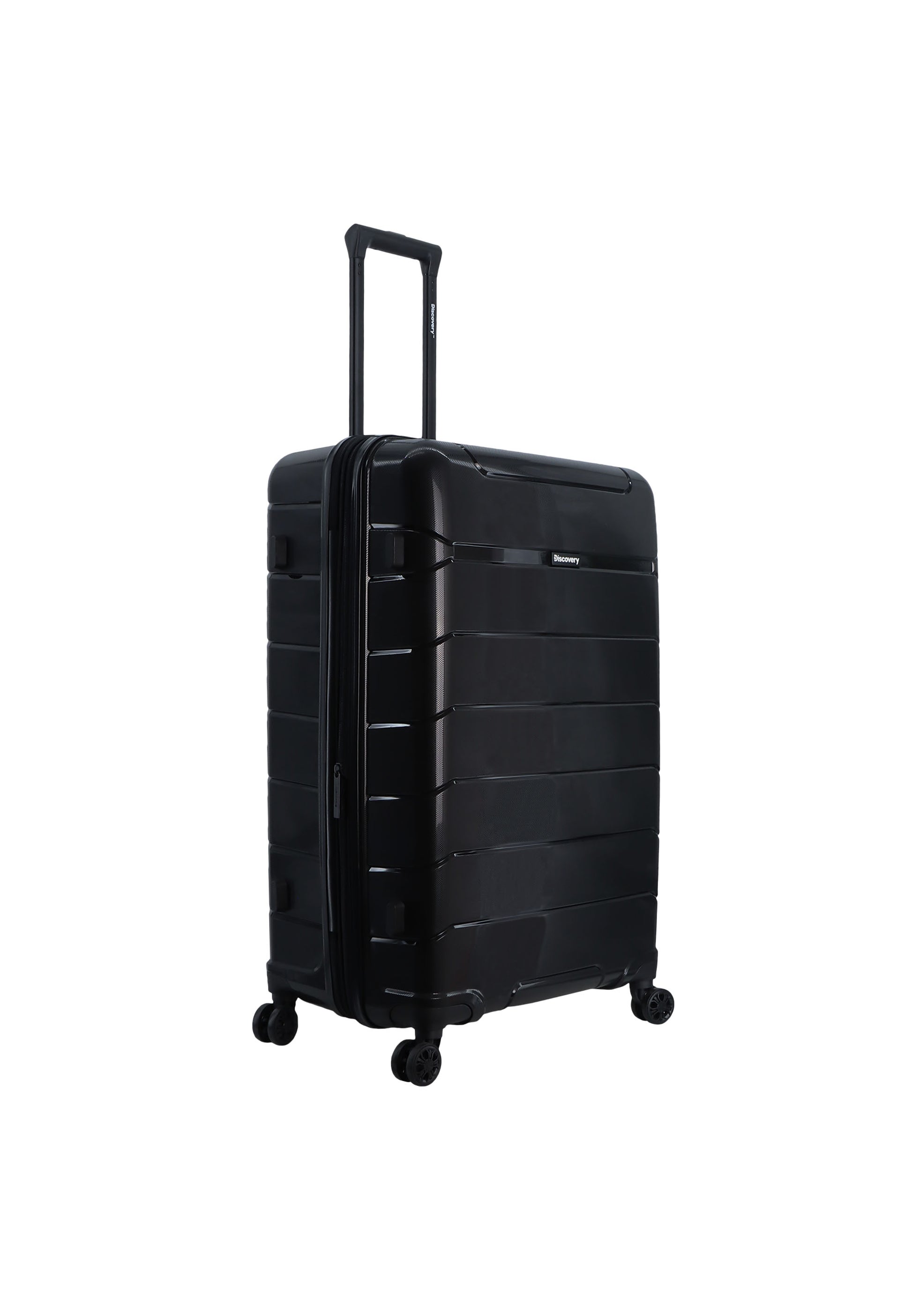 Discovery Skyward Hartschalen-Kofferset / Trolley-Set / Reisekofferset - (S/M/L) - Schwarz