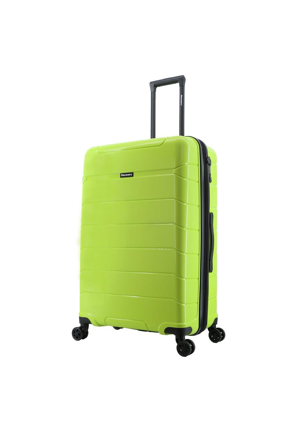 Discovery Skyward Hartschalen-Kofferset / Trolley-Set / Reisekofferset - (S/M/L) - Lime-grün