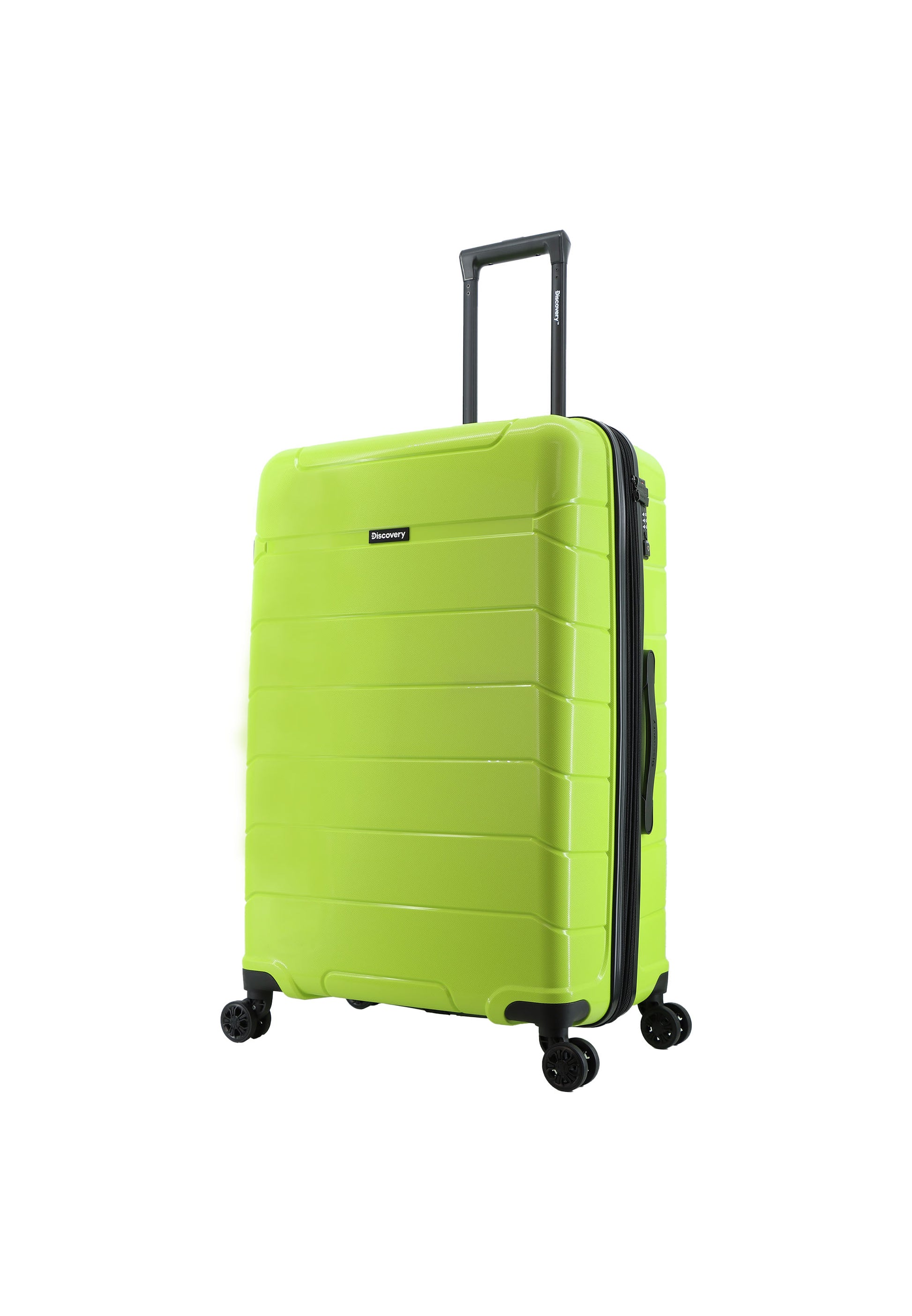 Discovery Skyward Hartschalen-Kofferset / Trolley-Set / Reisekofferset - (S/M/L) - Lime-grün