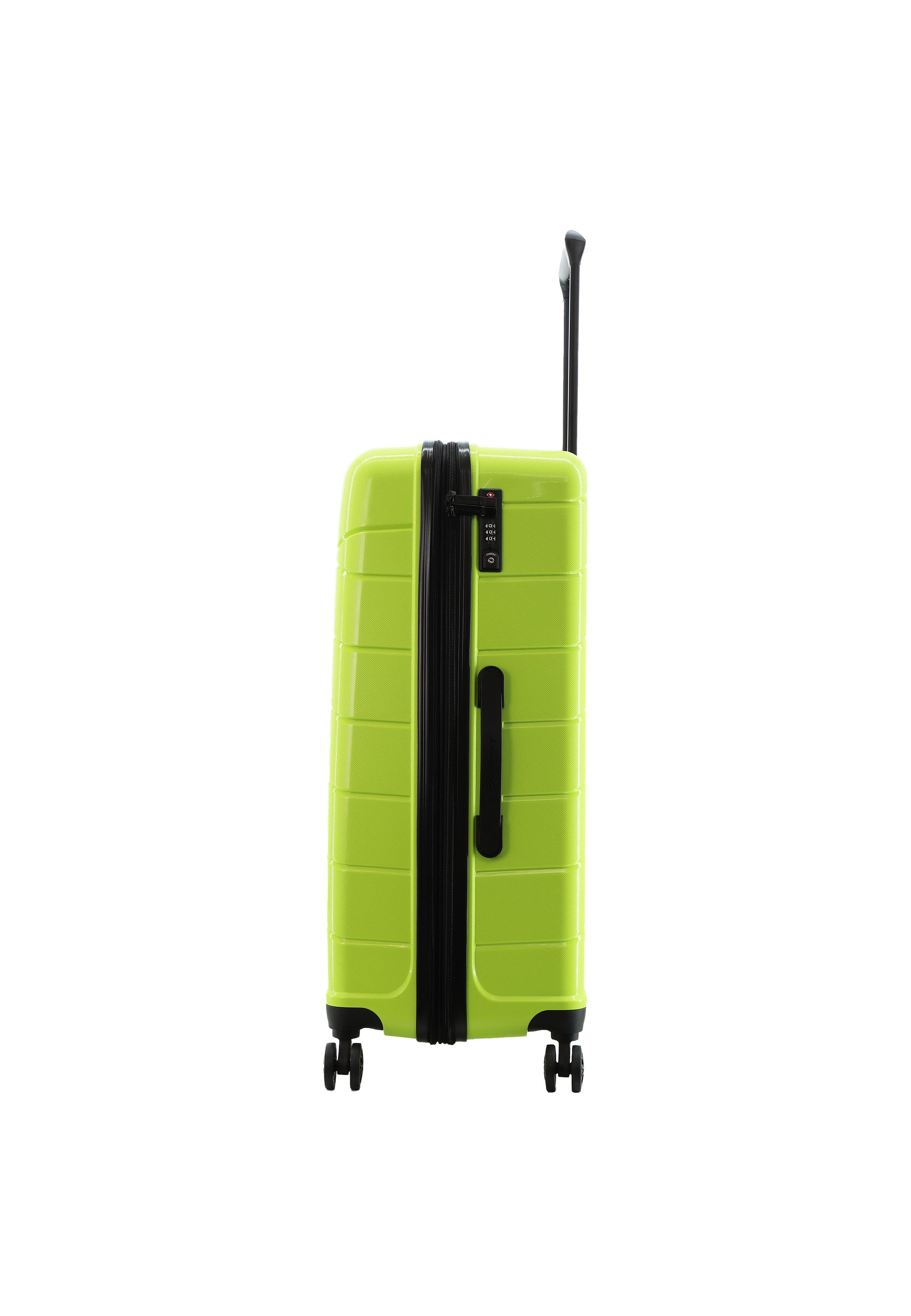 Discovery Skyward Hartschalen-Kofferset / Trolley-Set / Reisekofferset - (S/M/L) - Lime-grün