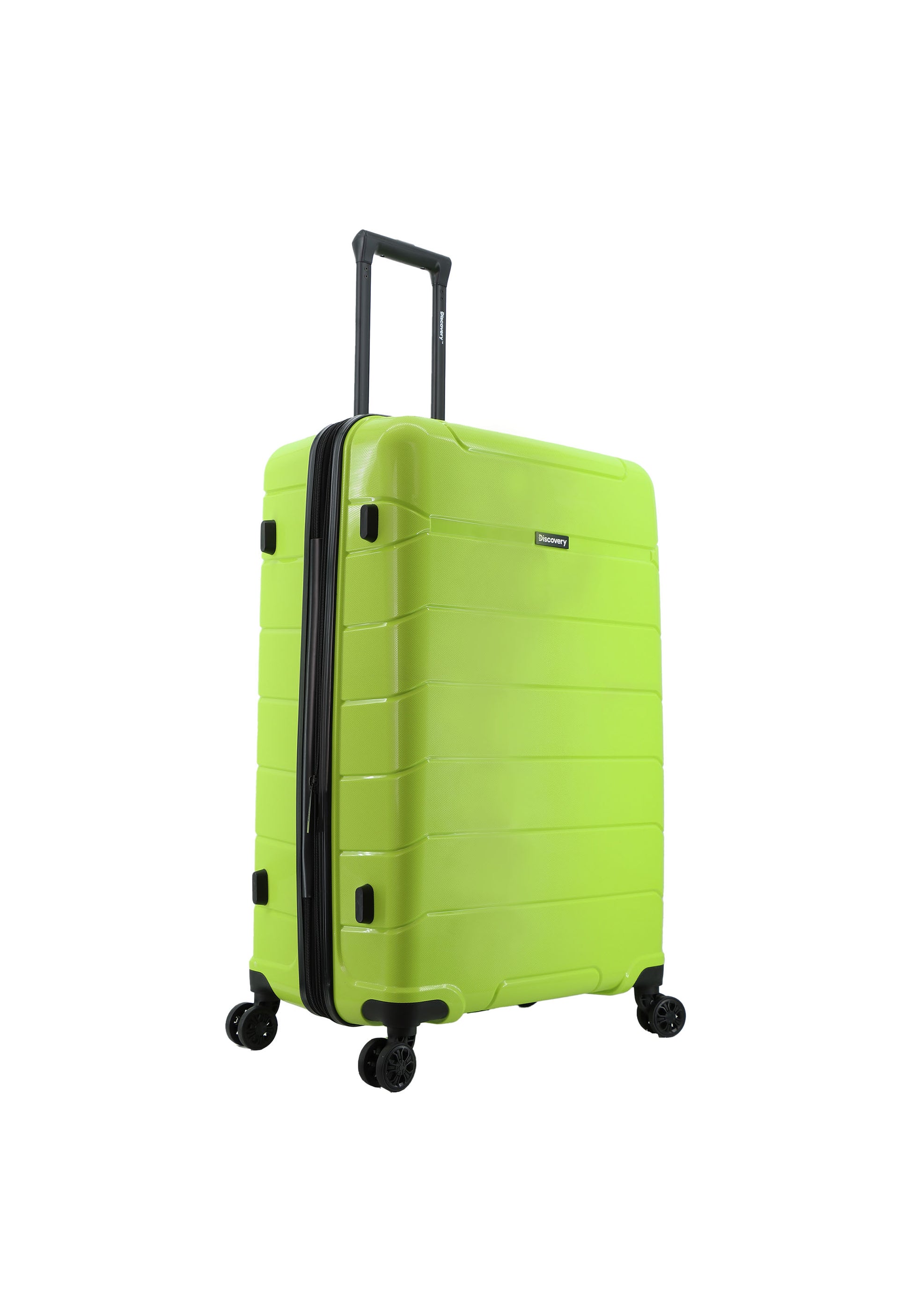 Discovery Skyward Hartschalen-Kofferset / Trolley-Set / Reisekofferset - (S/M/L) - Lime-grün