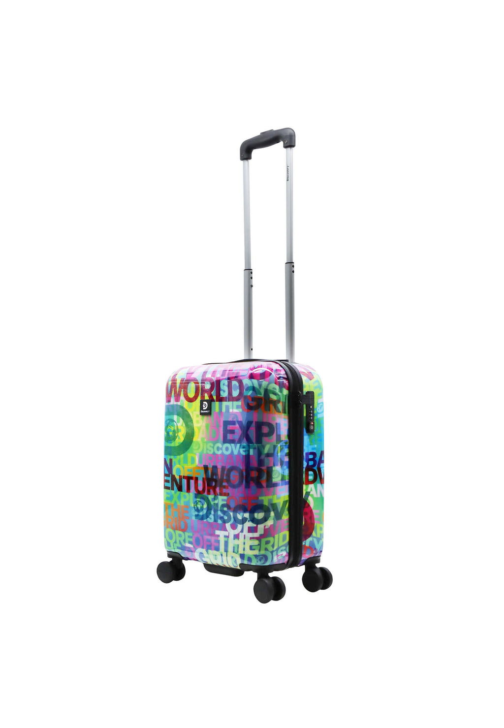 Discovery - Explore The World Handgepäck Hartschalenkoffer / Trolley / Reisekoffer - 55cm - (Small)