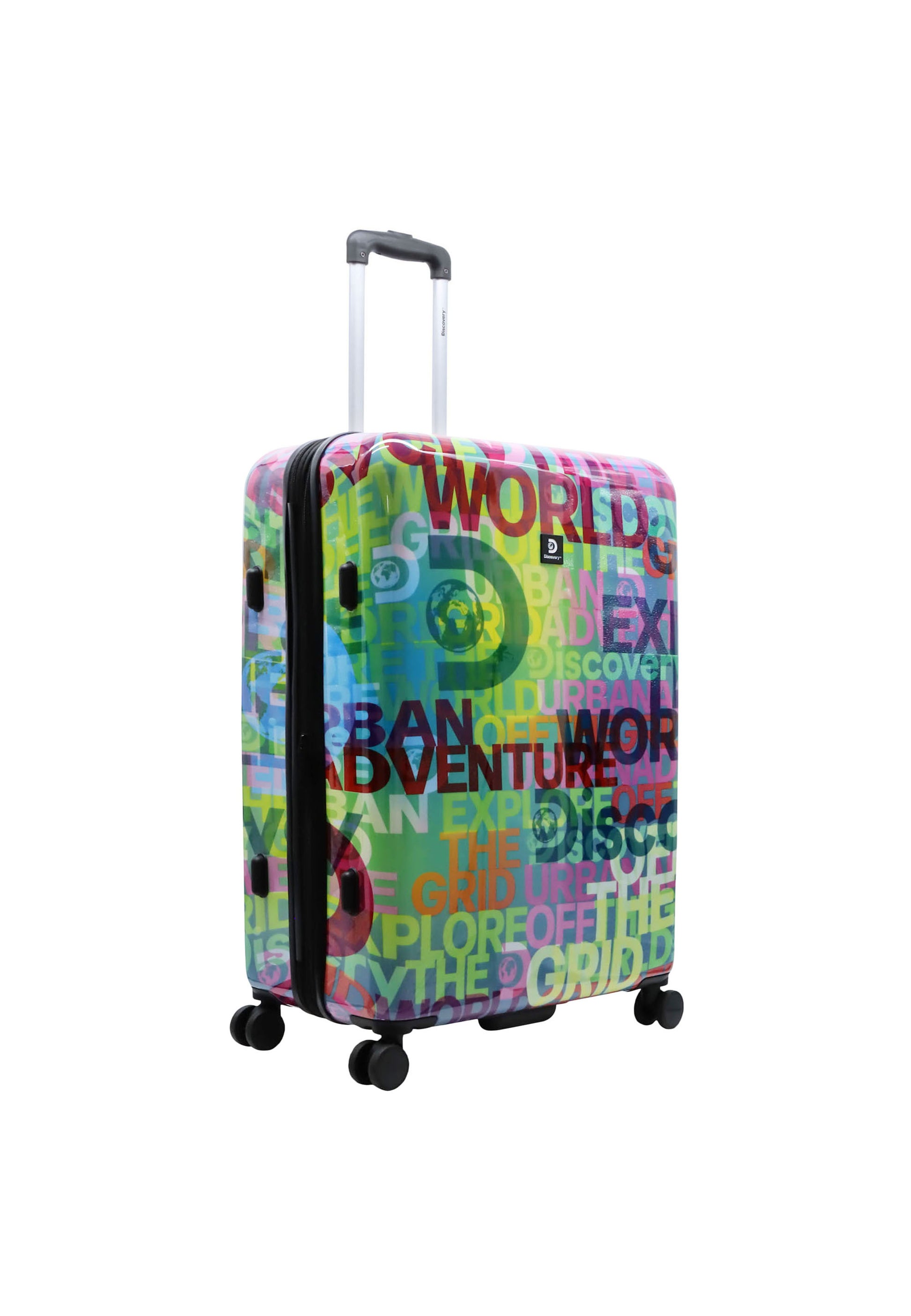 Discovery - Explore The World Hartschalenkoffer / Trolley / Reisekoffer - 77cm - (Large)
