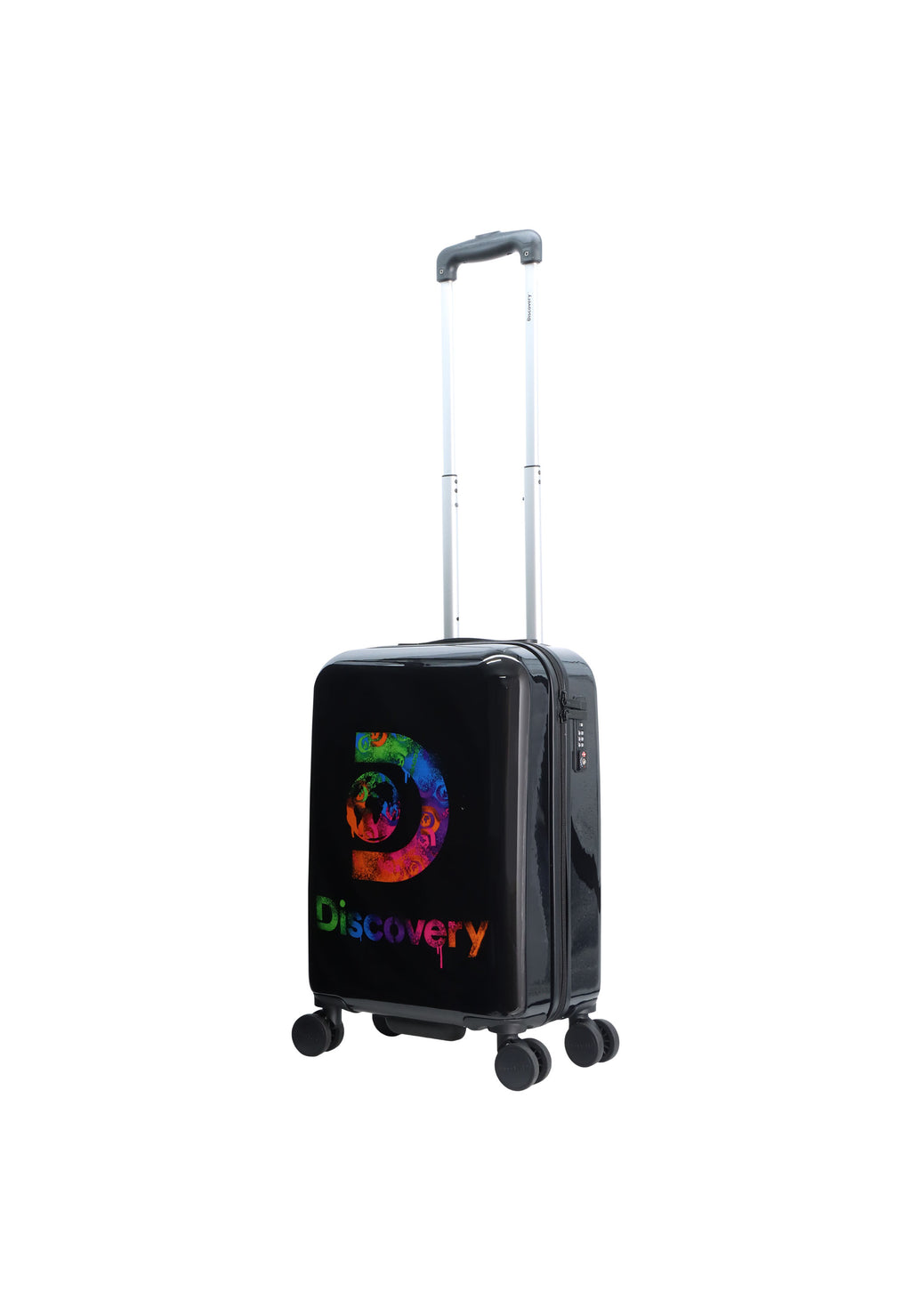 Discovery - Stencil Handgepäck Hartschalenkoffer / Trolley / Reisekoffer - 55cm - (Small)