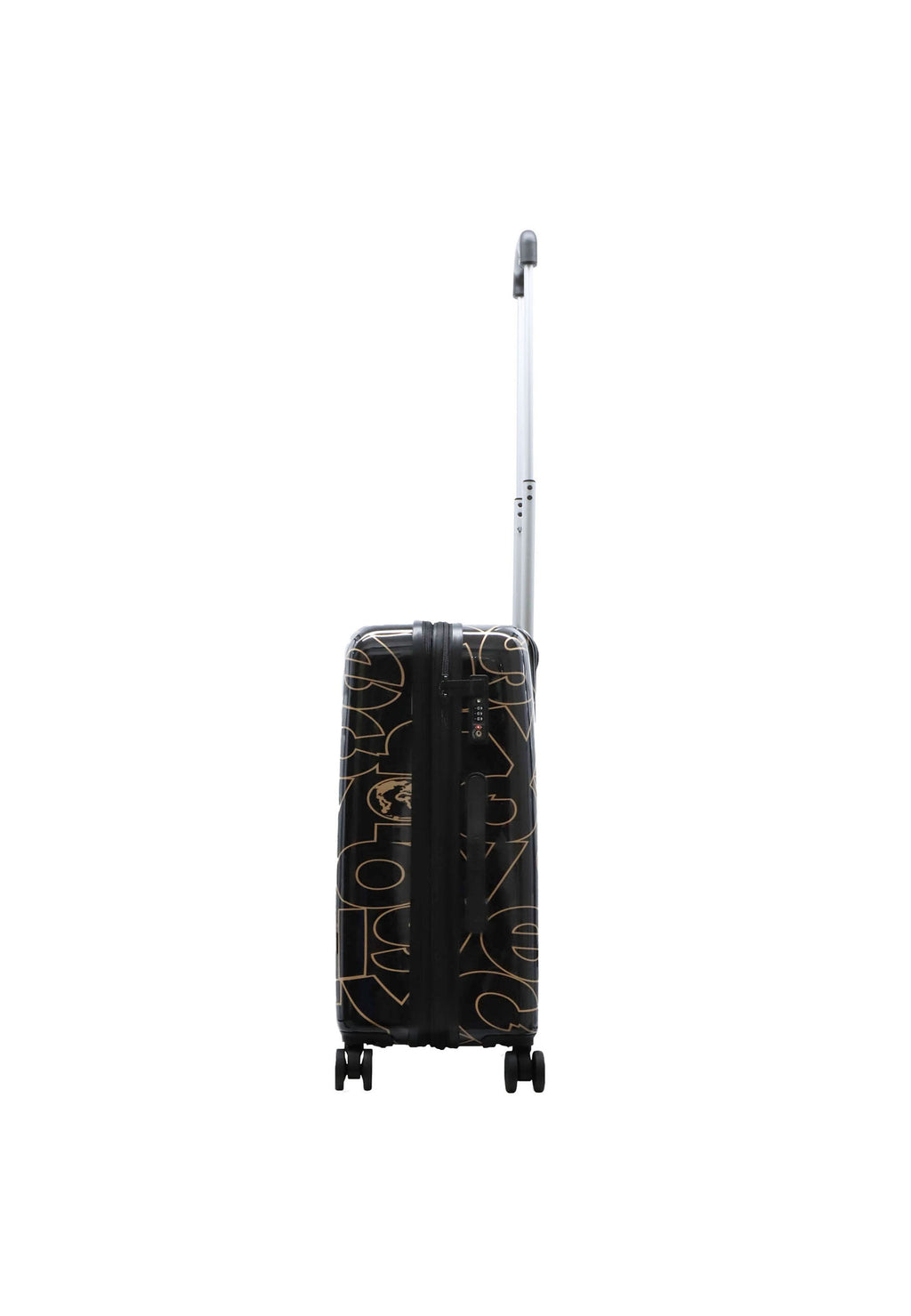 Discovery - Gold Handgepäck Hartschalenkoffer / Trolley / Reisekoffer - 55cm - (Small)