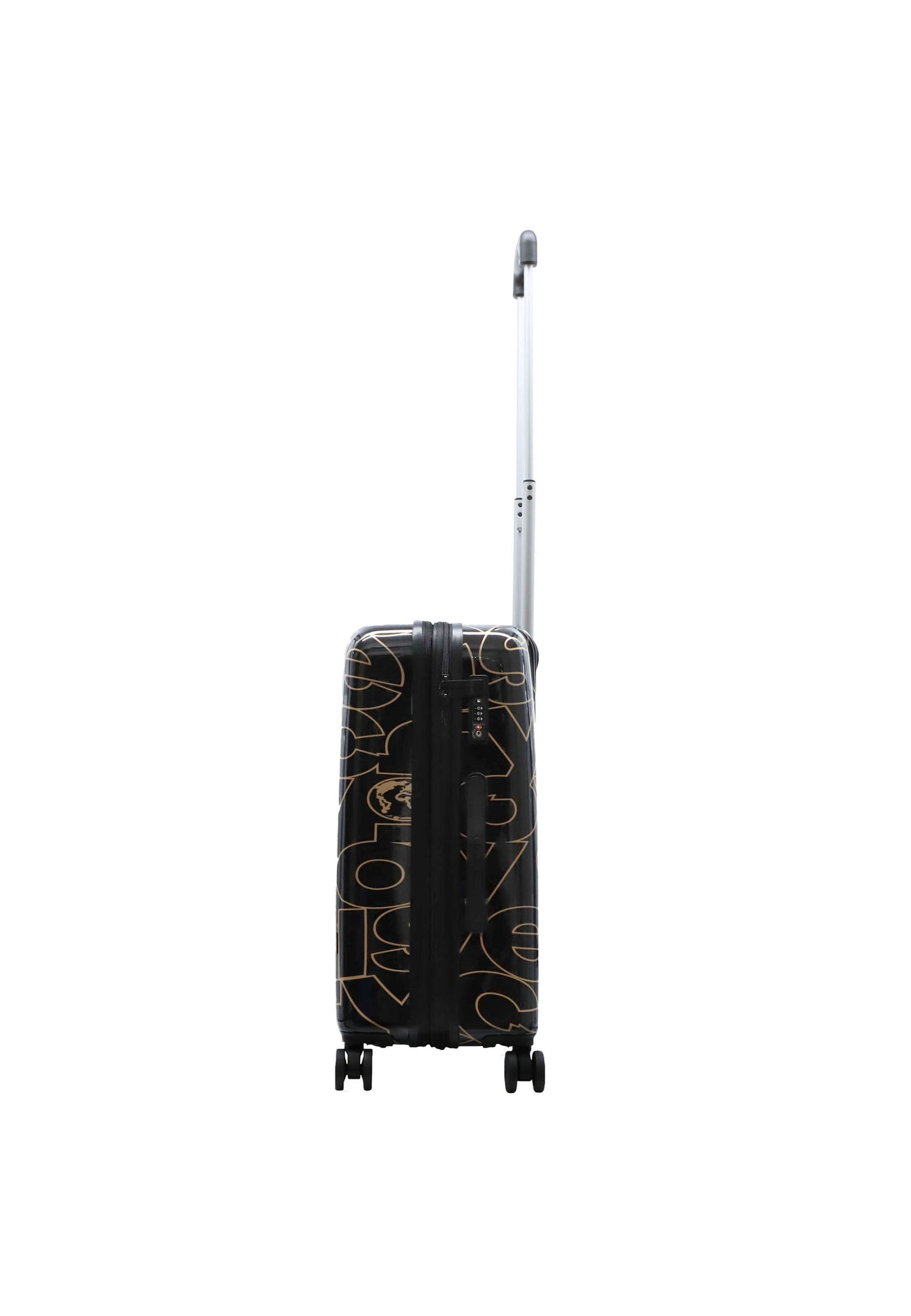 Discovery - Gold Handgepäck Hartschalenkoffer / Trolley / Reisekoffer - 55cm - (Small)