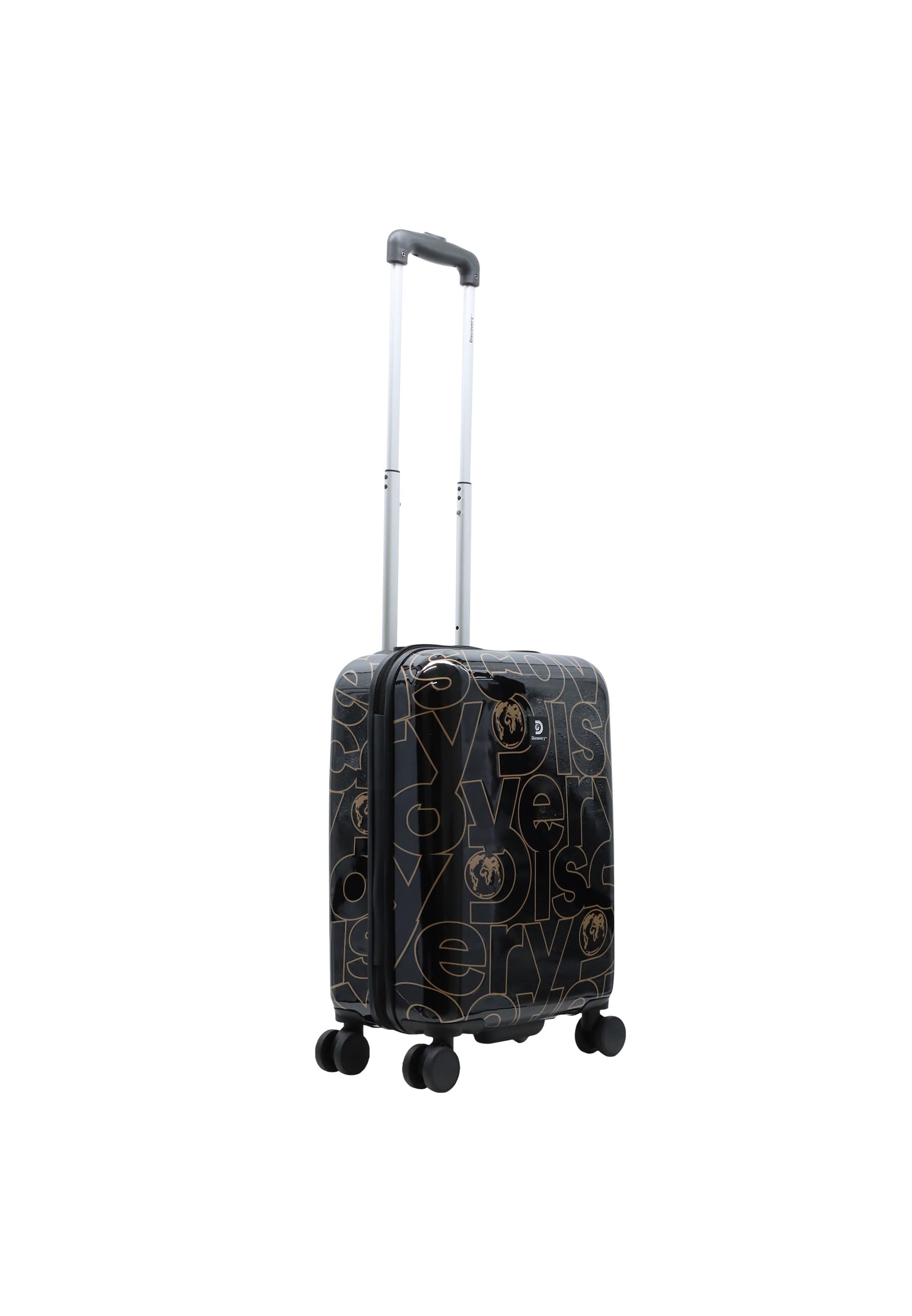 Discovery - Gold Handgepäck Hartschalenkoffer / Trolley / Reisekoffer - 55cm - (Small)