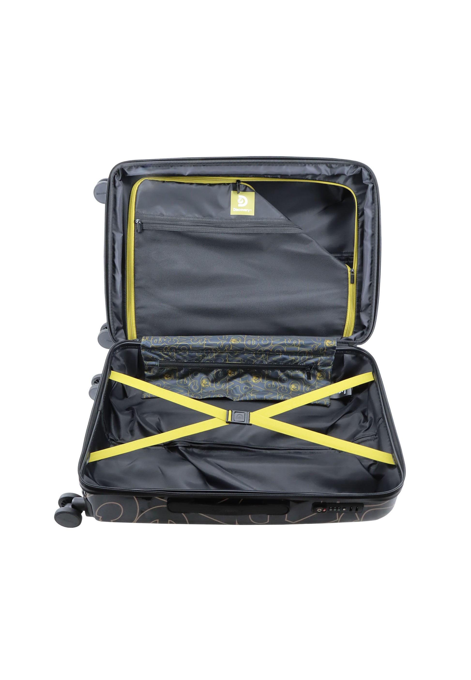 Discovery - Gold Hartschalenkoffer / Trolley / Reisekoffer - (Medium)