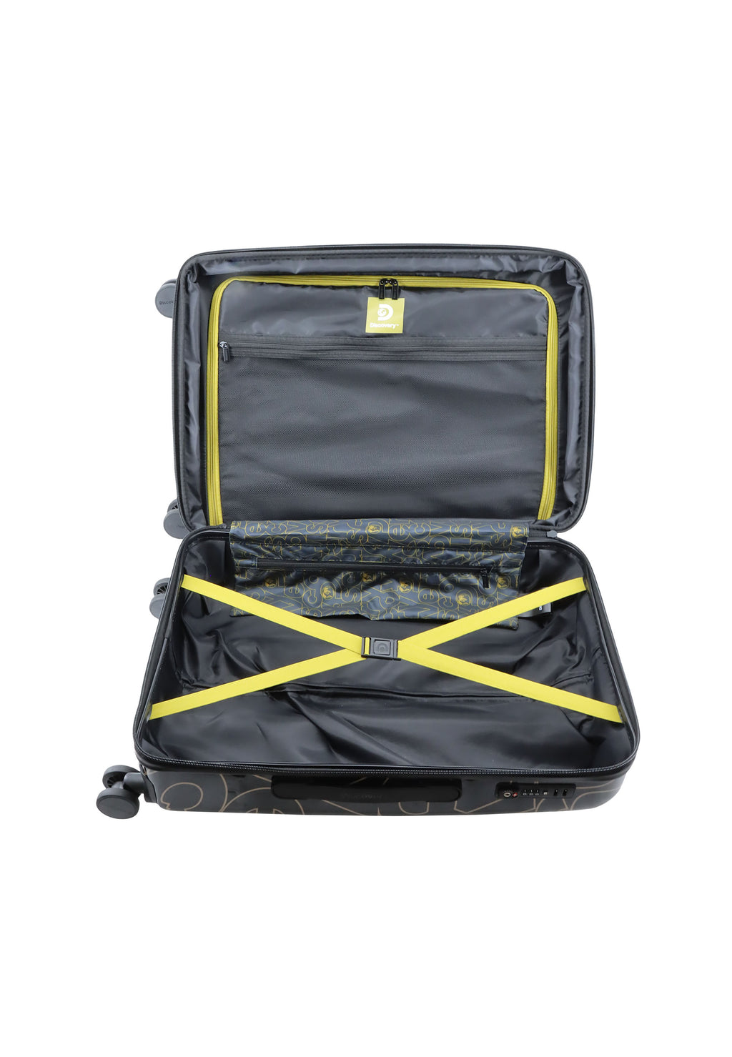 Discovery - Gold Hartschalenkoffer / Trolley / Reisekoffer - (Medium)