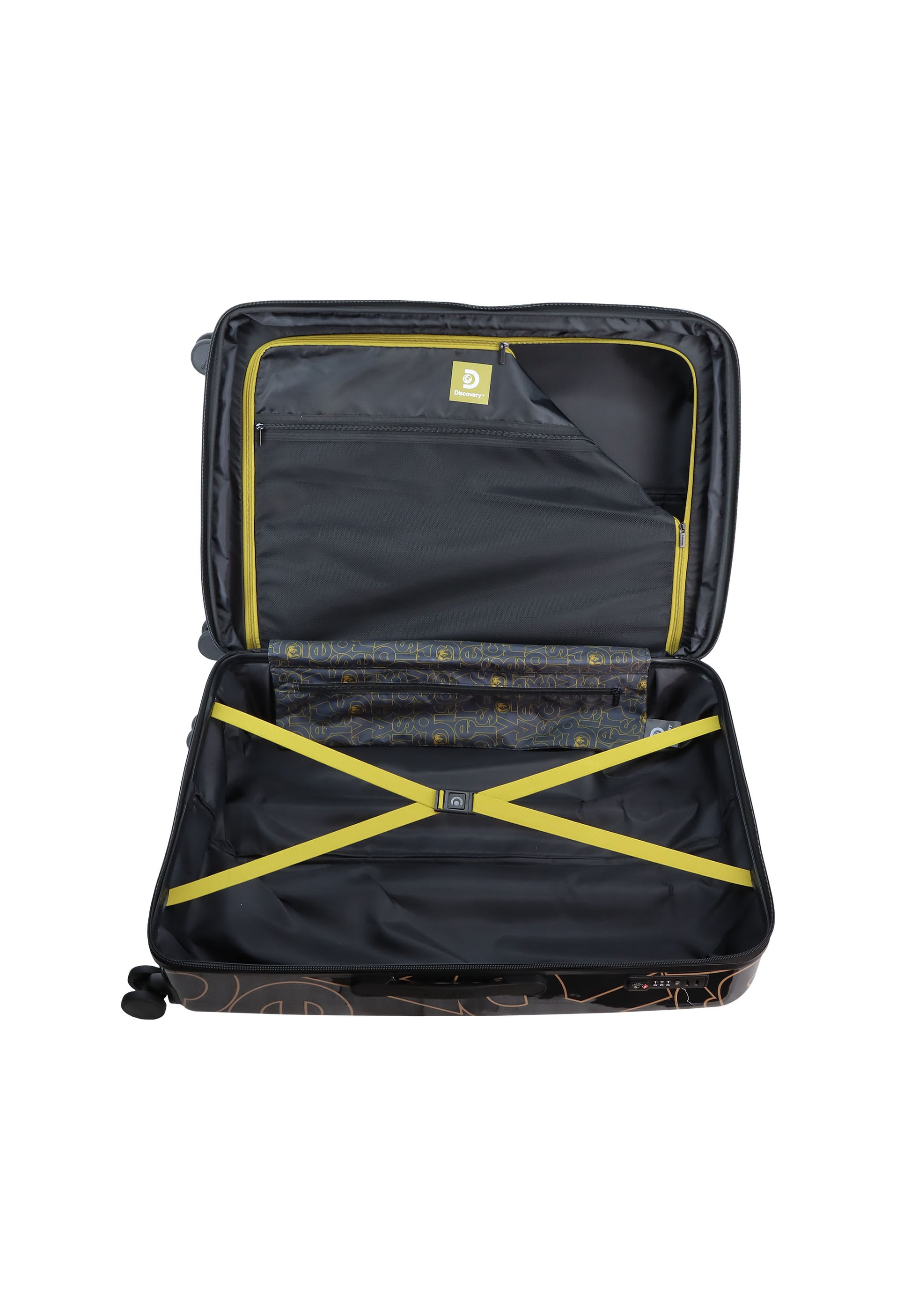 Discovery - Gold Hartschalenkoffer / Trolley / Reisekoffer - (Large)