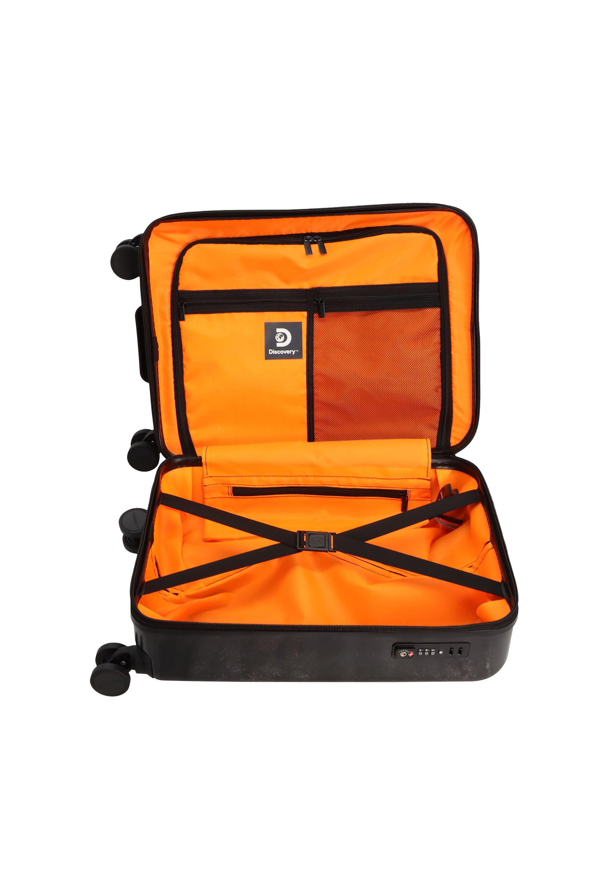 Discovery - Stone Handgepäck Hartschalenkoffer / Trolley / Reisekoffer - 55cm - (Small)