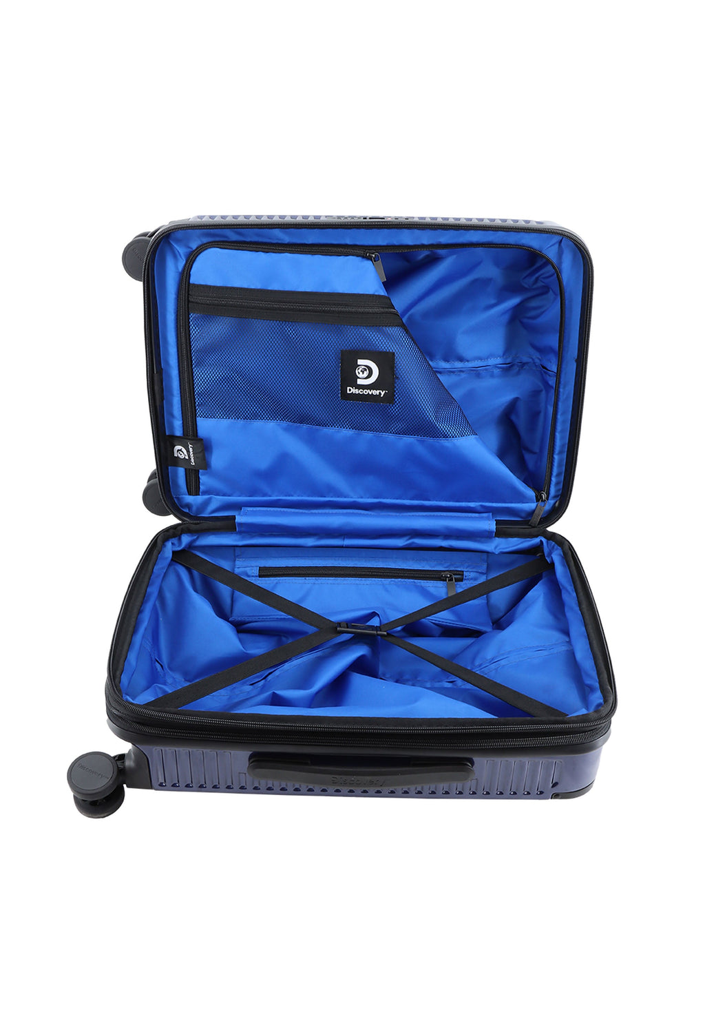 Discovery Crossroad Hartschalen-Handgepäckkoffer Small | Blau – Produktansicht 10